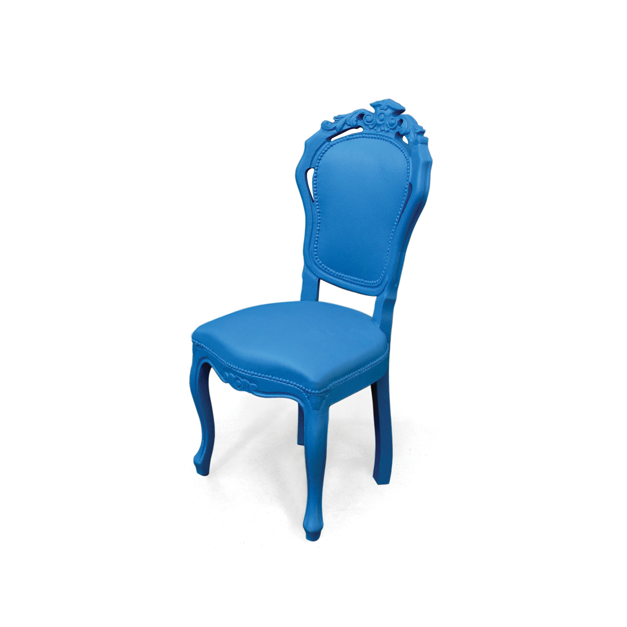 Plastic Fantastic dining chair blue