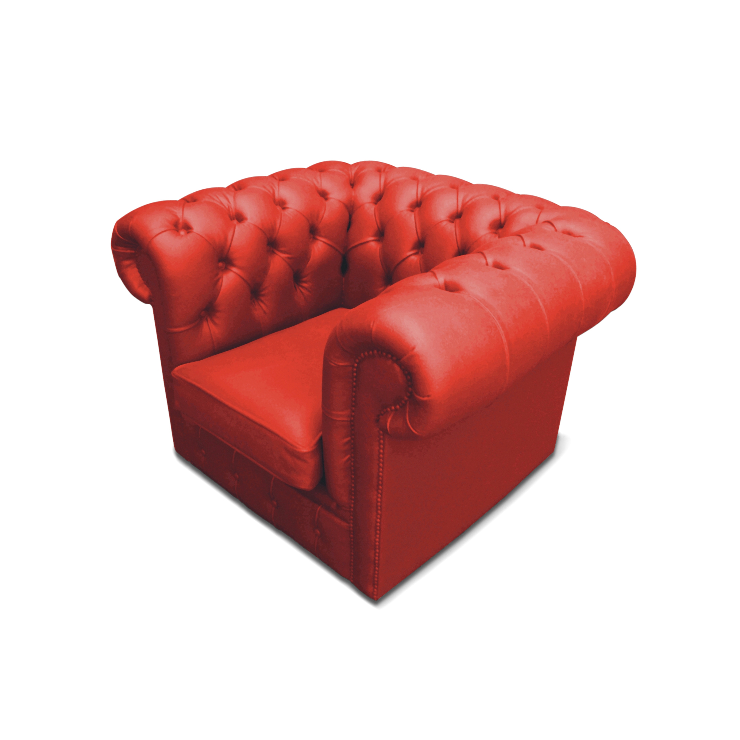 Plastic Fantastic club chair red