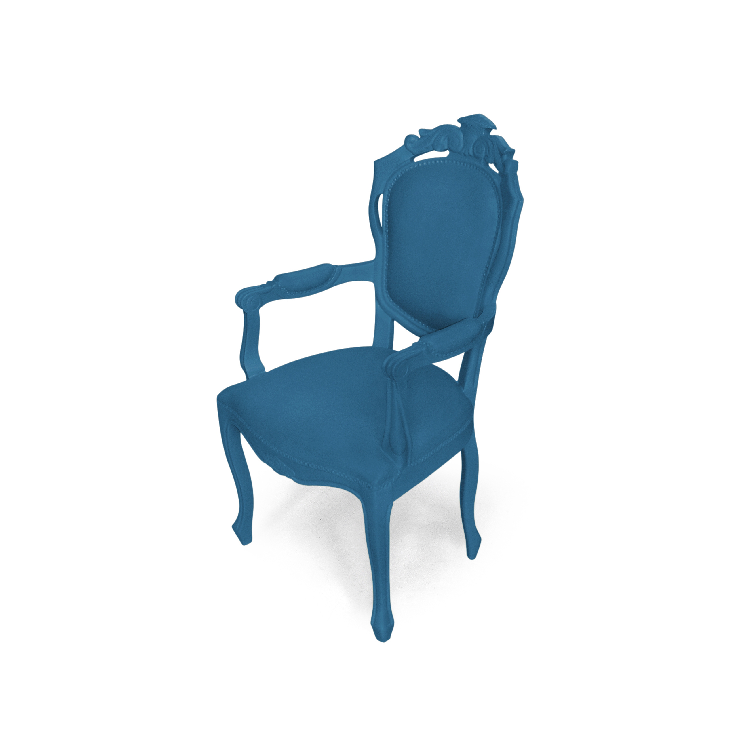 Mostrar el producto Plastic Fantastic dining chair armchair evening blue del fabricante JSPR