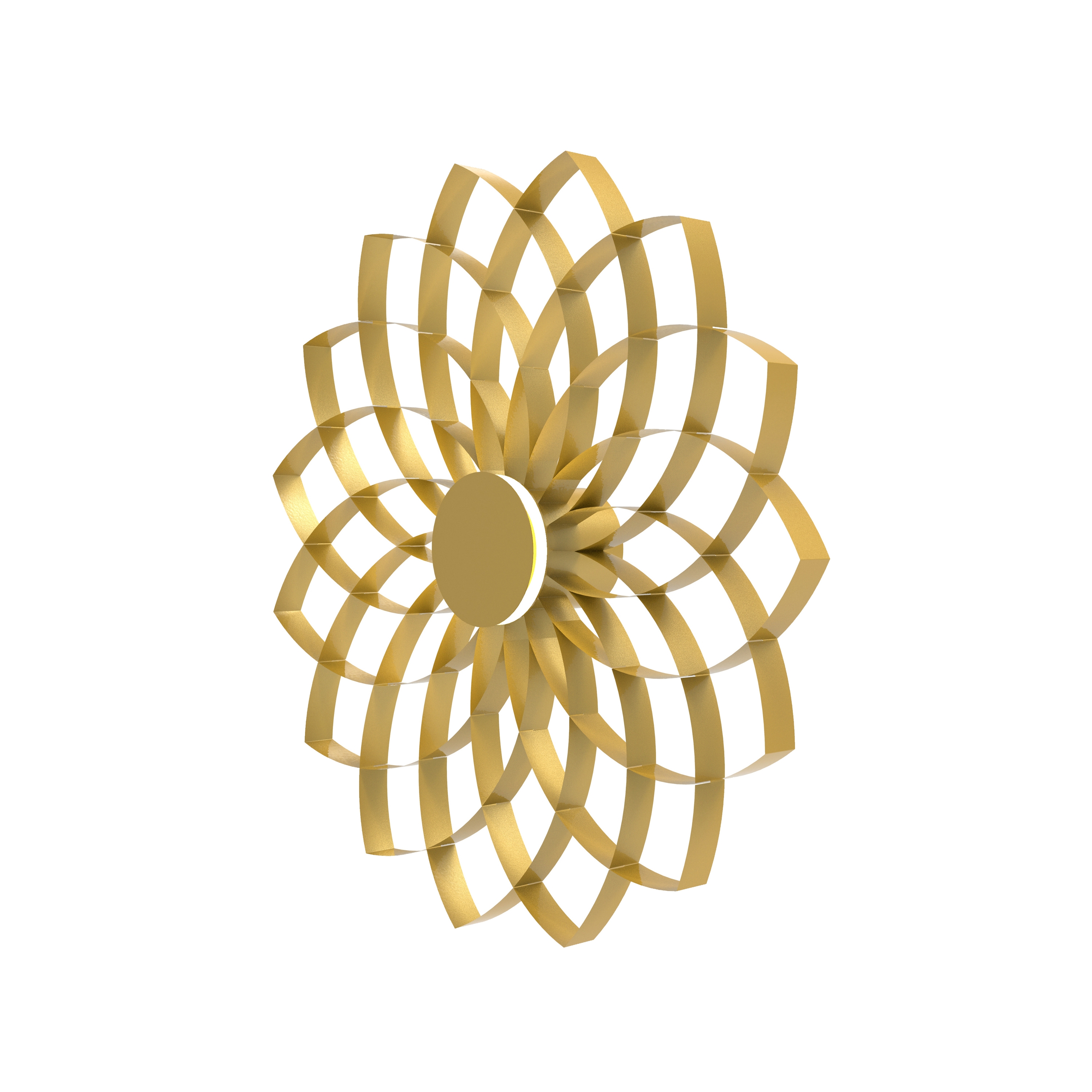 Dahlia wall light