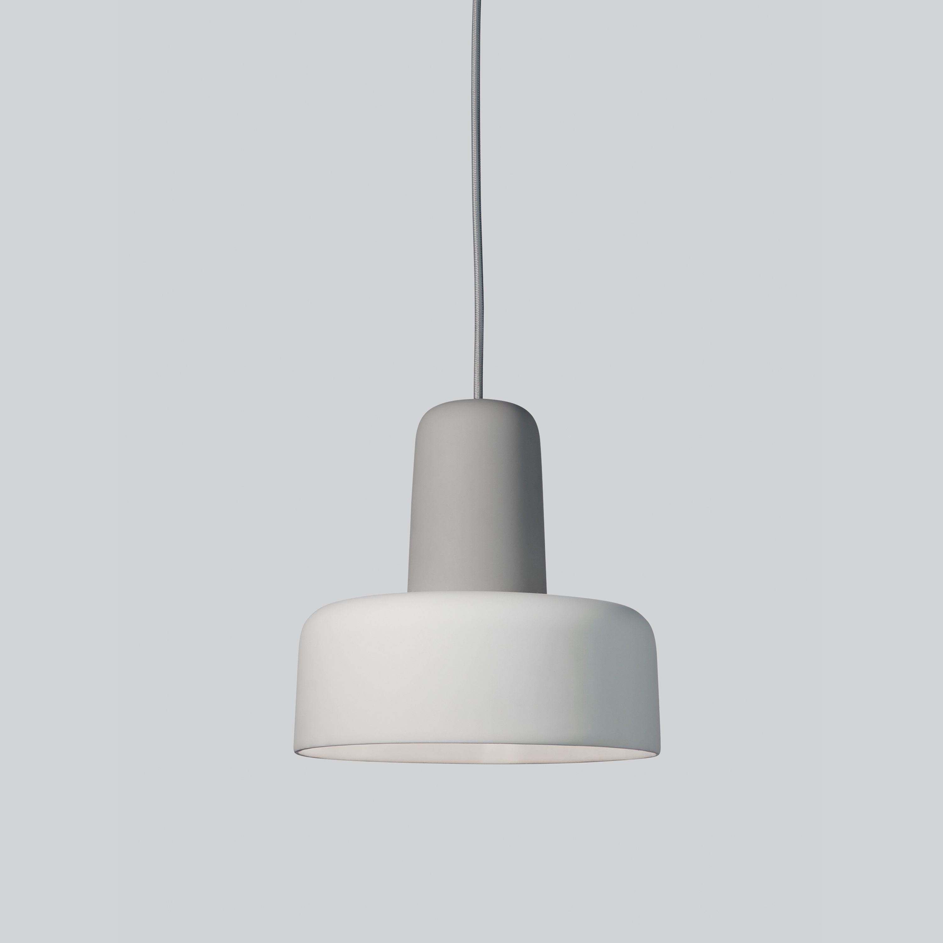 Display product Meld pendant light in stoneware, grey/off-white from manufacturer Northern