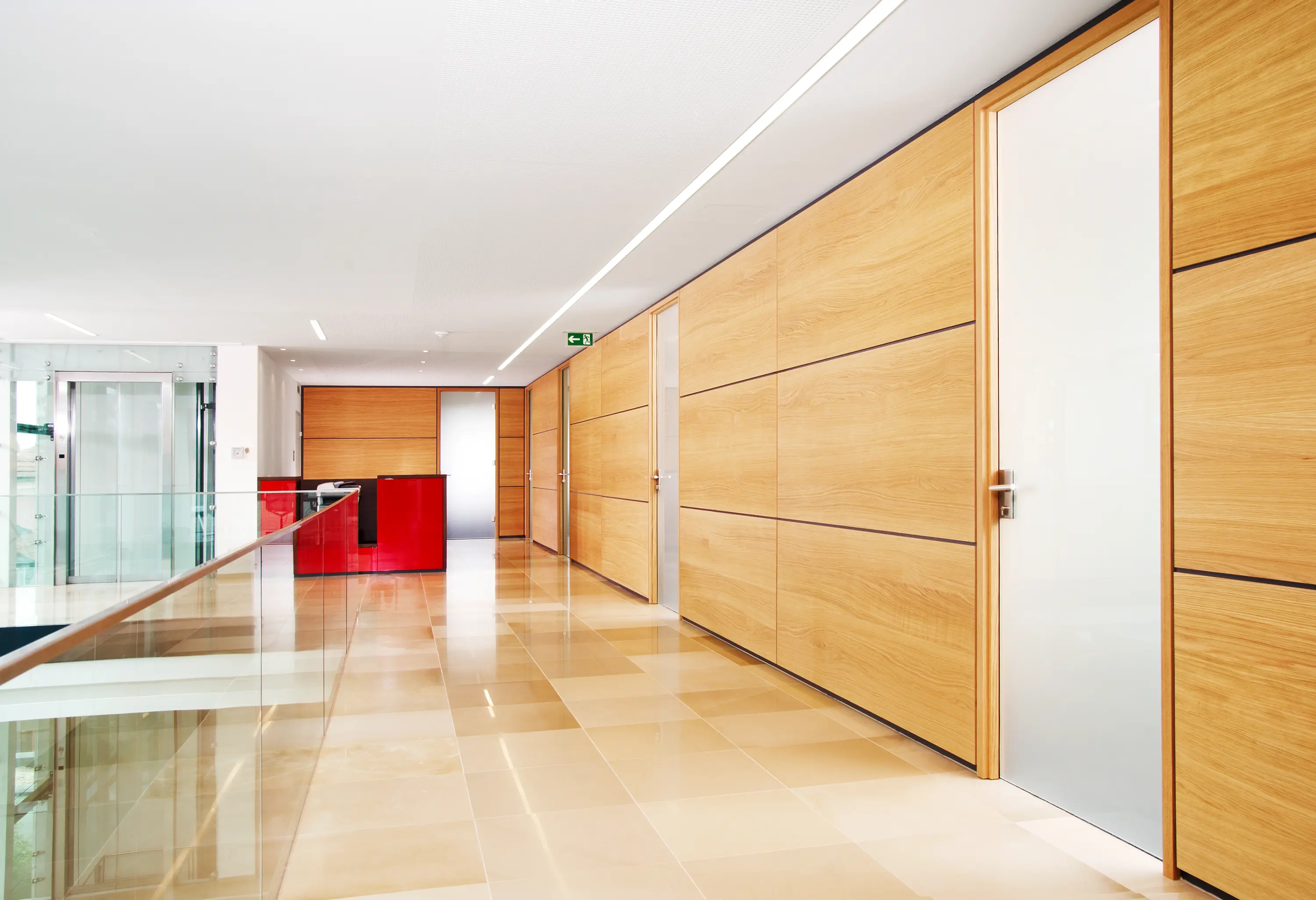 Scheicher.Wand - TS4 sound-absorbing partition wall with clip system