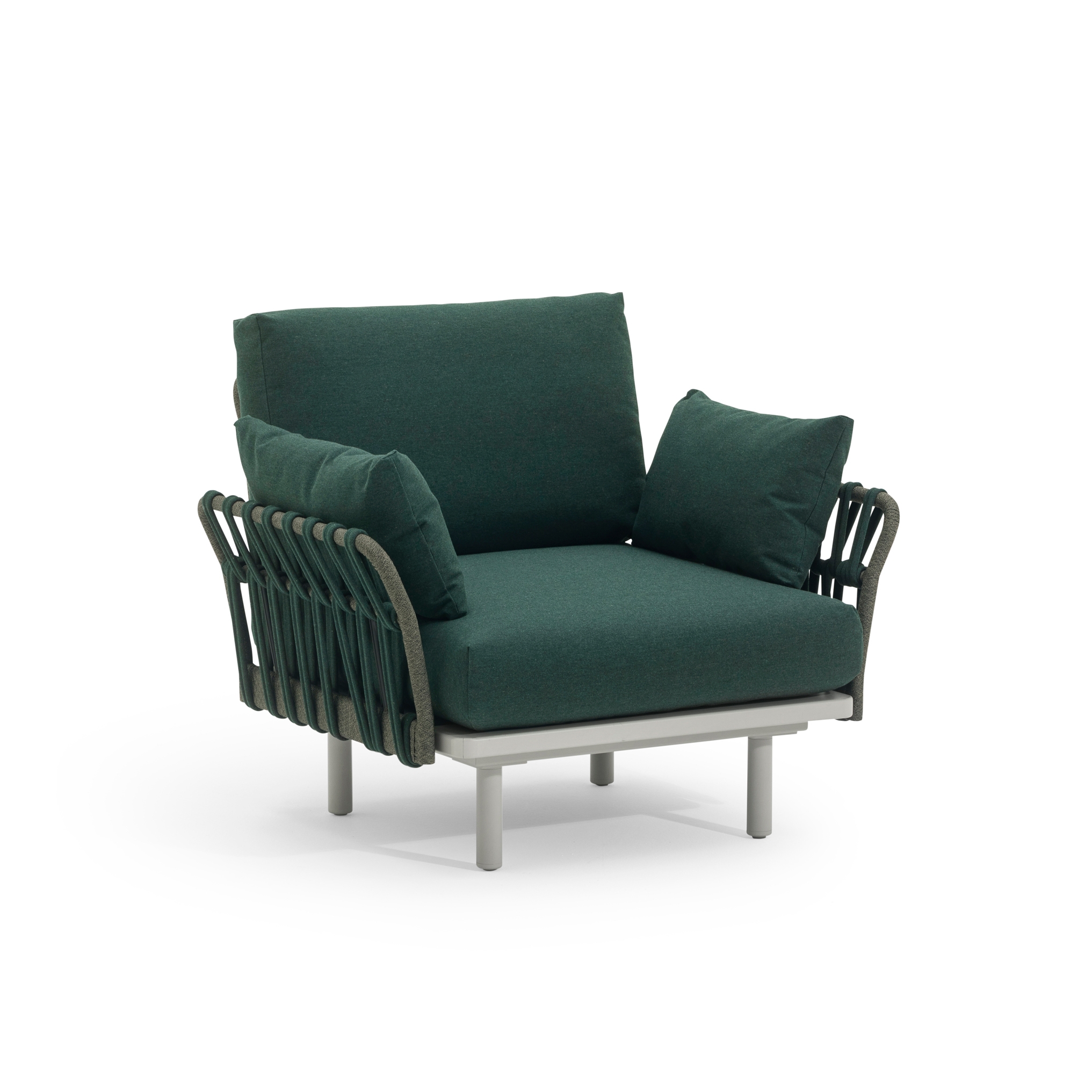 Display product Emma Cross Armchair from manufacturer Varaschin