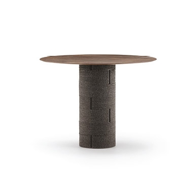Afficher le produit Gianna Table à pied central du fabricant Varaschin