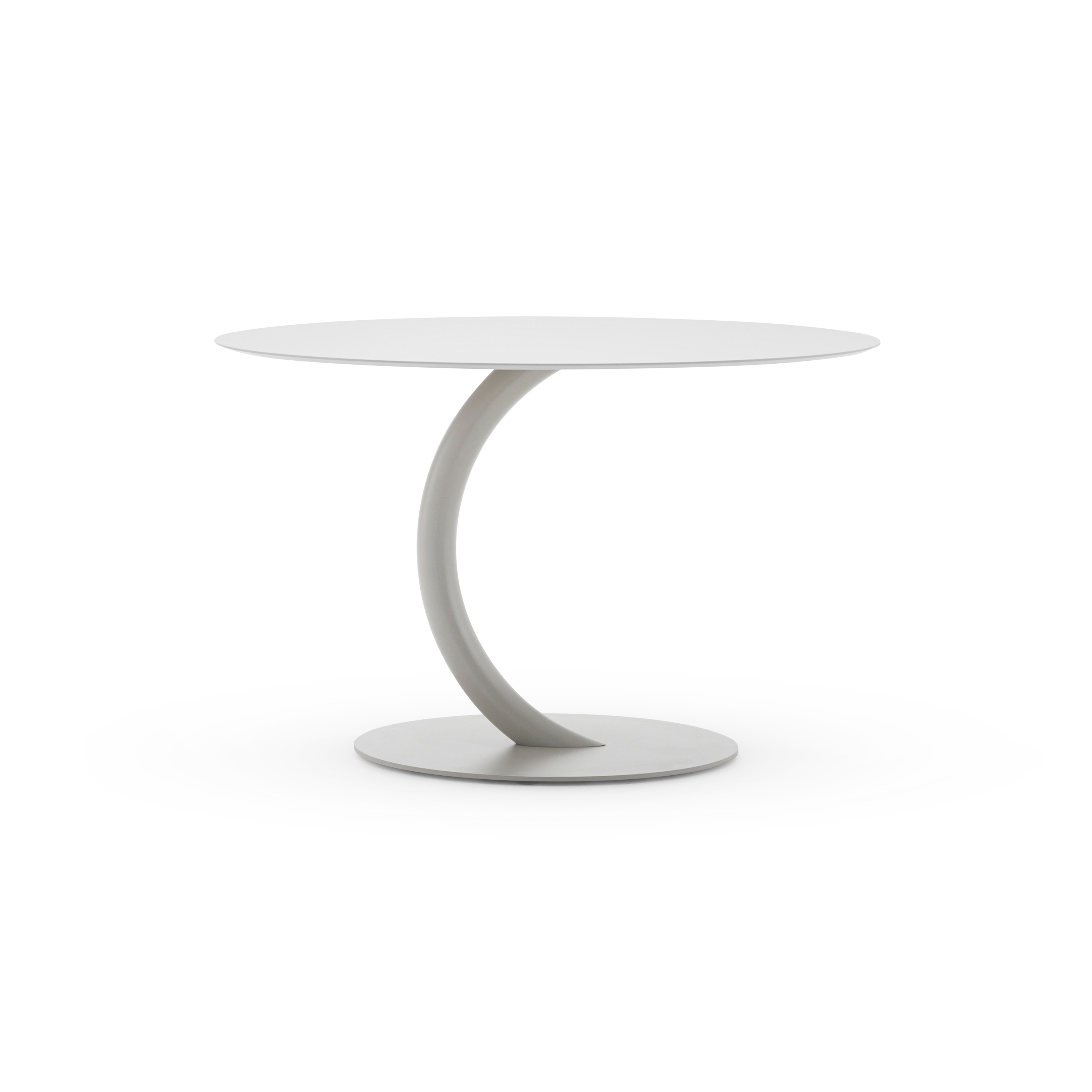 Display product Flexion single base table from manufacturer Varaschin