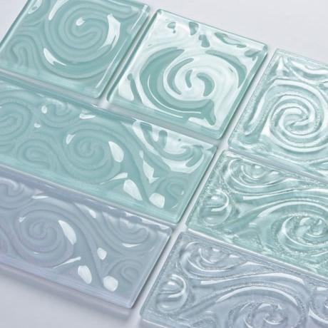 Produkt Squiggle Design Glass Tiles des Herstellers UltraGlas anzeigen