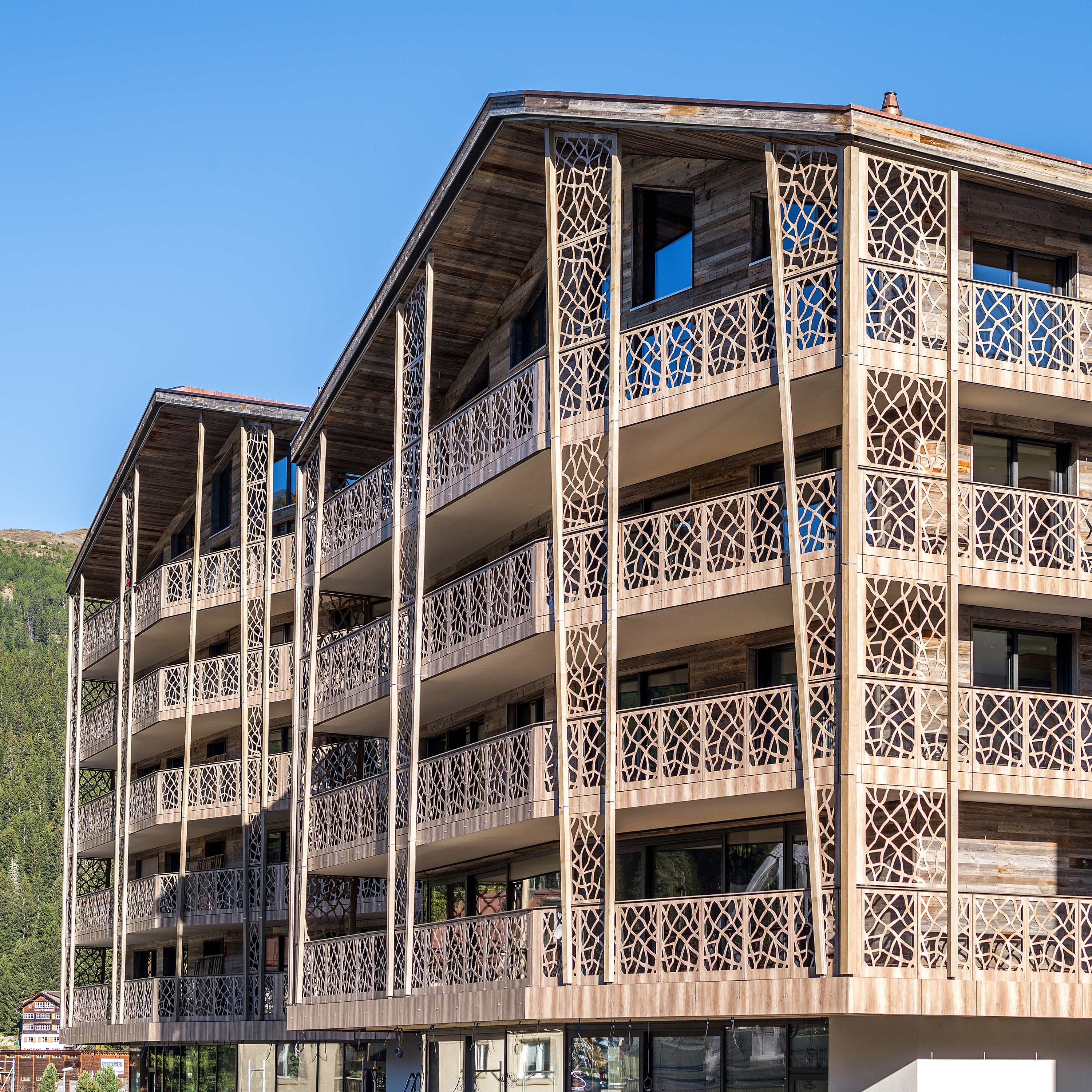 Afficher le produit CELLON® decor | Perforated Façade du fabricant Bruag