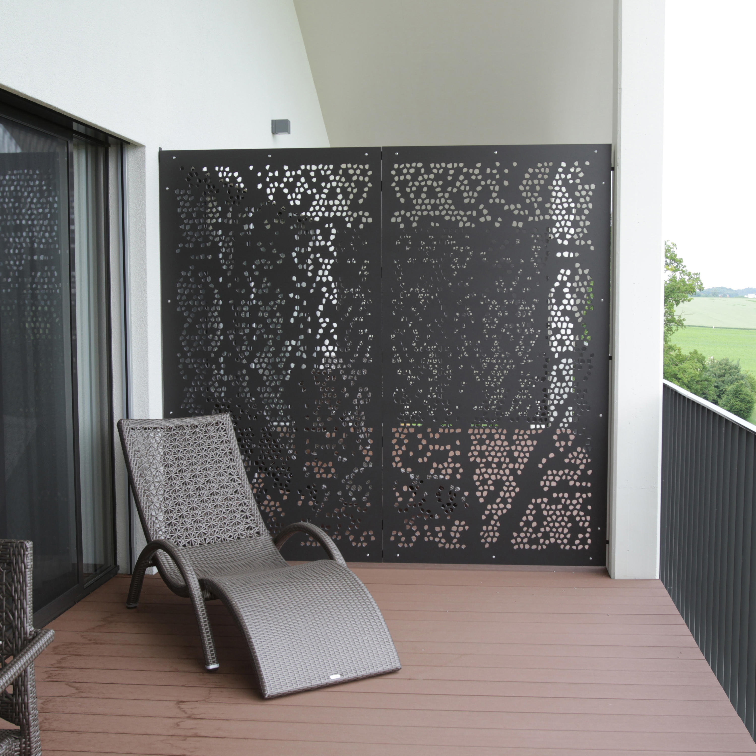 Display product CELLON® design | Balcony Separations from manufacturer Bruag
