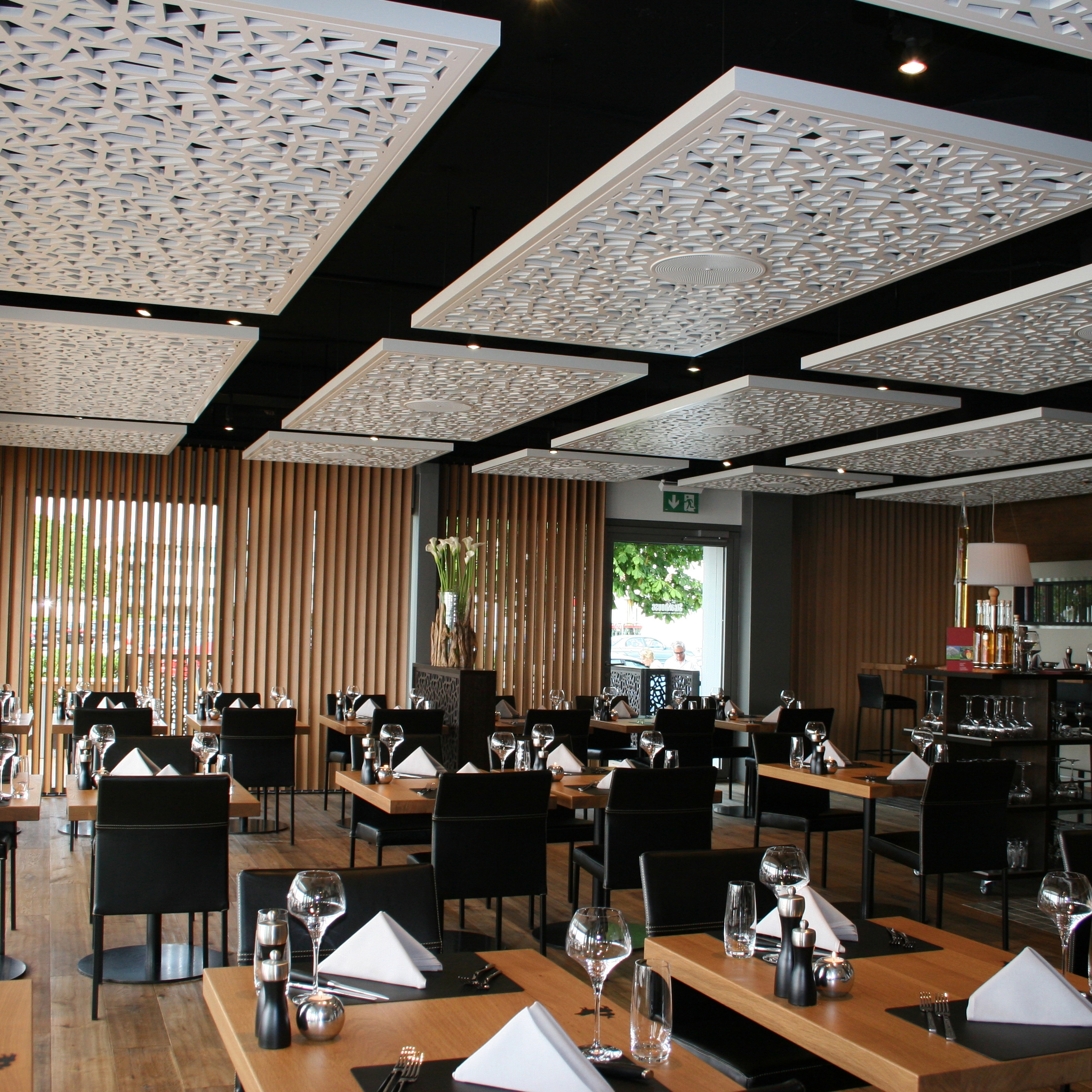 Display product MDF design | Ceiling Elements from manufacturer Bruag