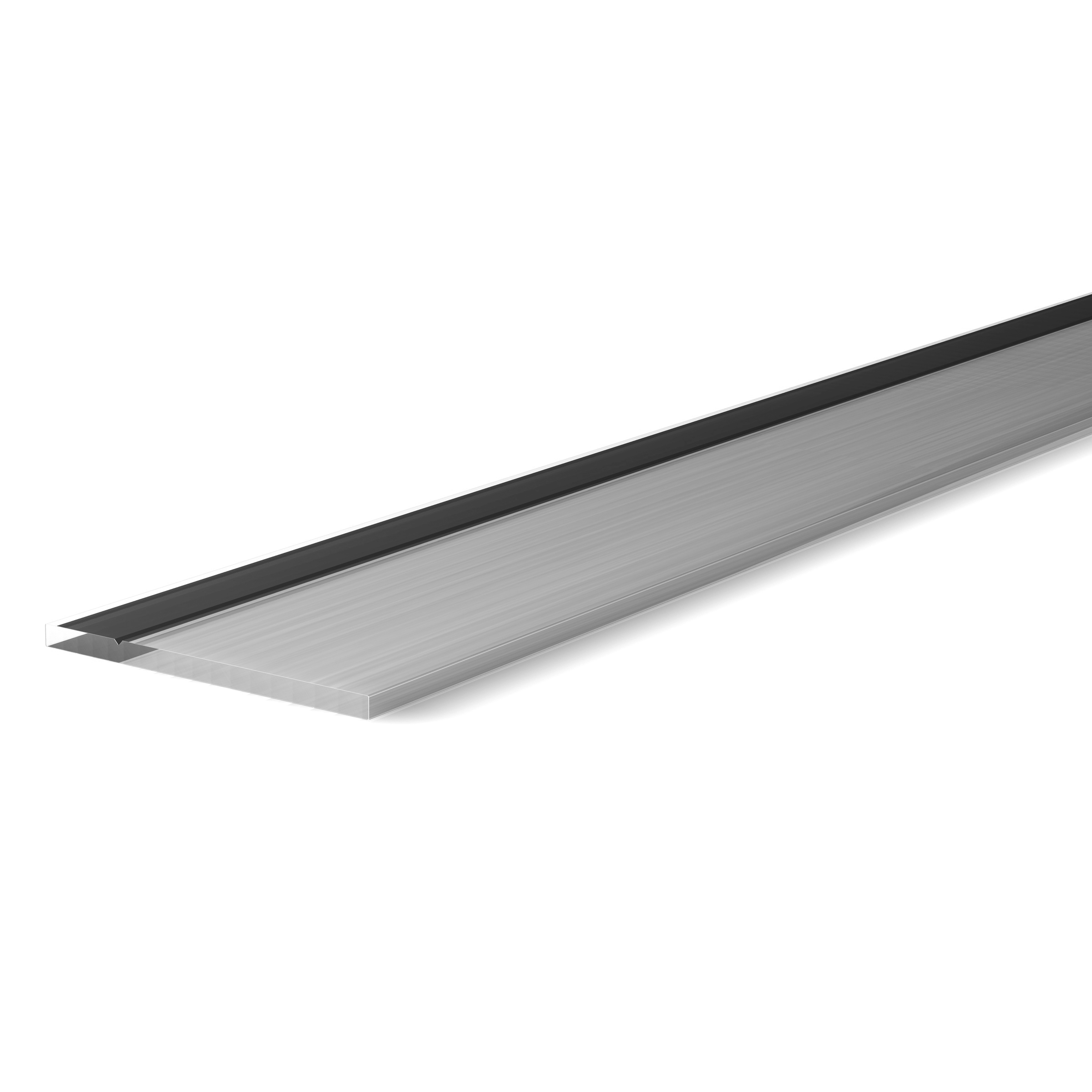Display product RAUKANTEX visions - two-step design with integrated V-groove from manufacturer REHAU