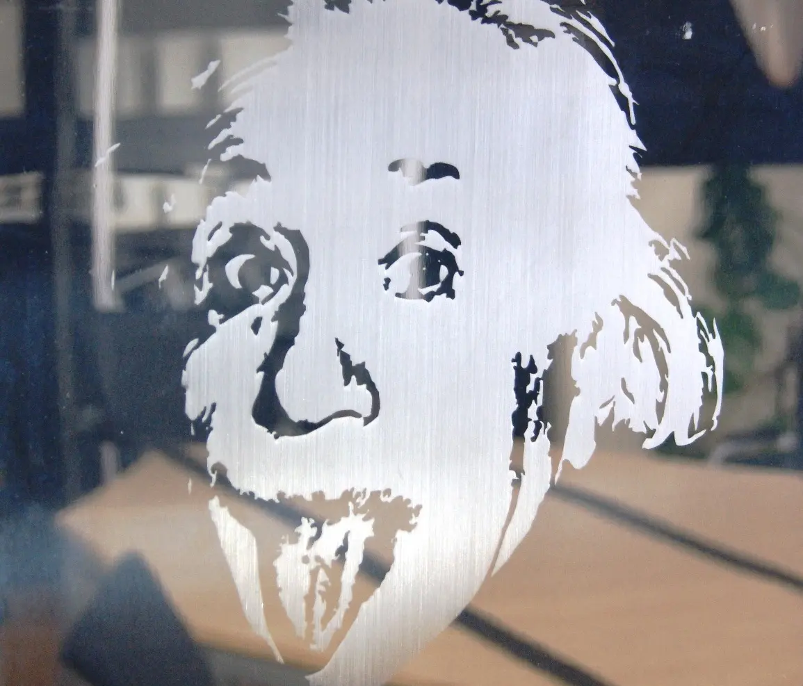 Inox Schleiftechnik - Edelstahl | 400 | Portrait Spiegel