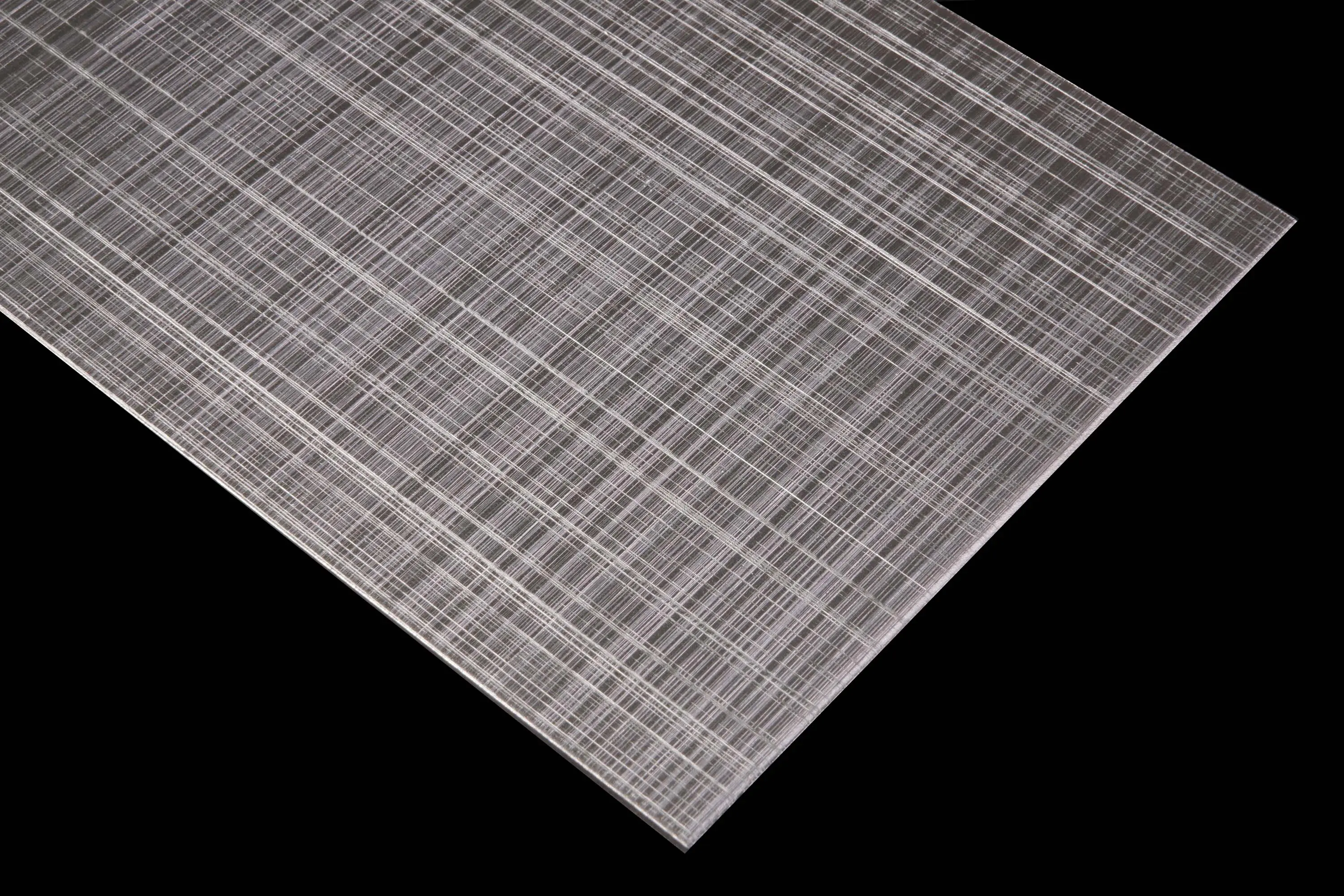 Inox Schleiftechnik - Aluminium | 670 | Hairline Kreuzschliff grob