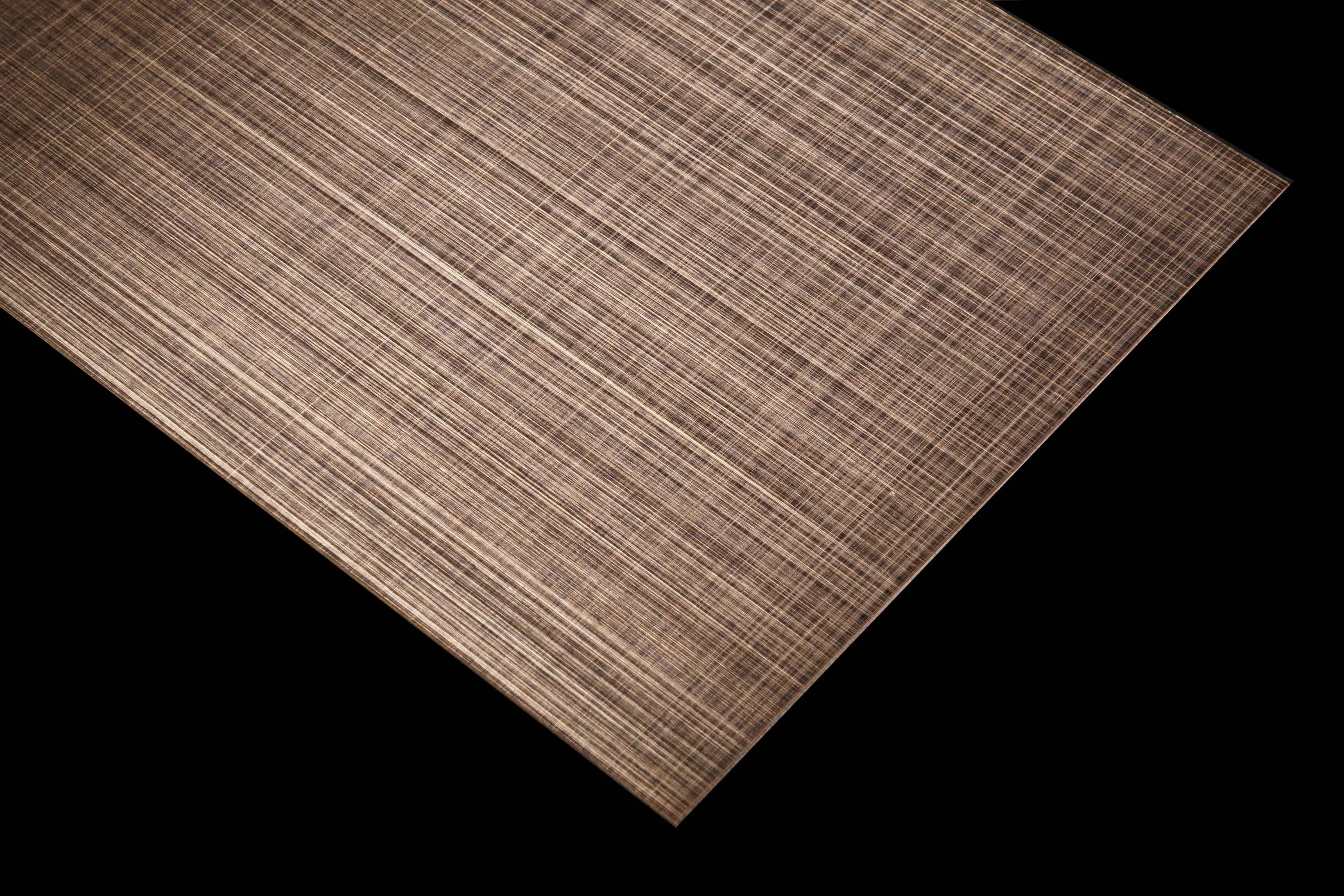 Inox Schleiftechnik - Nordic Brass Weathered | 1040 | Hairline-Kreuz