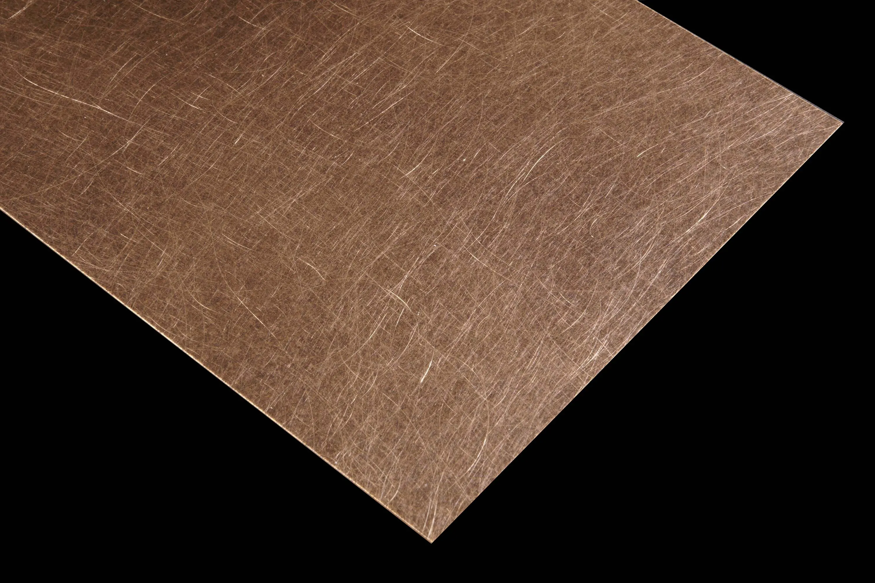 Inox Schleiftechnik - Nordic Brass Weathered | 1150 | Angelhair longline glossy