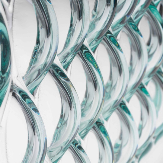 Mostrar el producto Stilla kiln-formed glass del fabricante Joel Berman Glass Studios