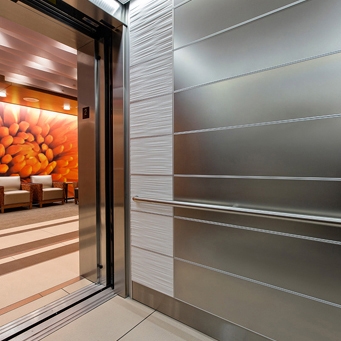 Display product Elevator Interiors from manufacturer Forms+Surfaces®