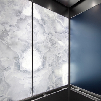 Display product Elevator Interiors from manufacturer Forms+Surfaces®