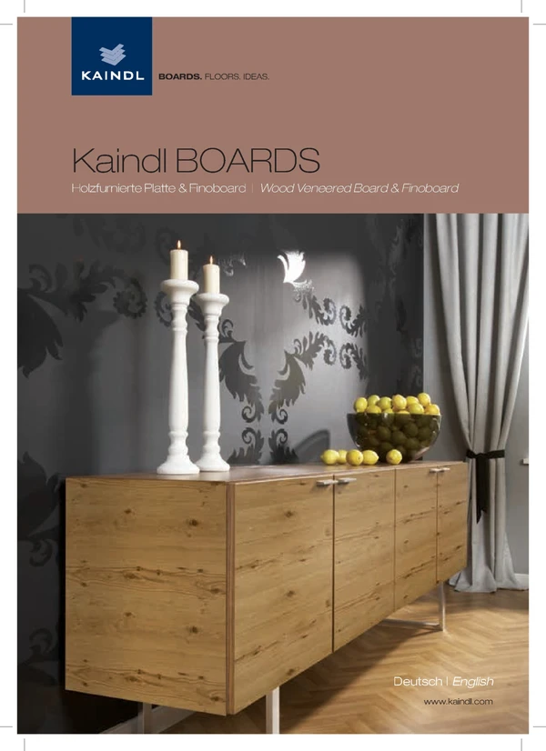 Preview image for the file Kaindl BOARDS - Wood Veneered Board & Finoboard