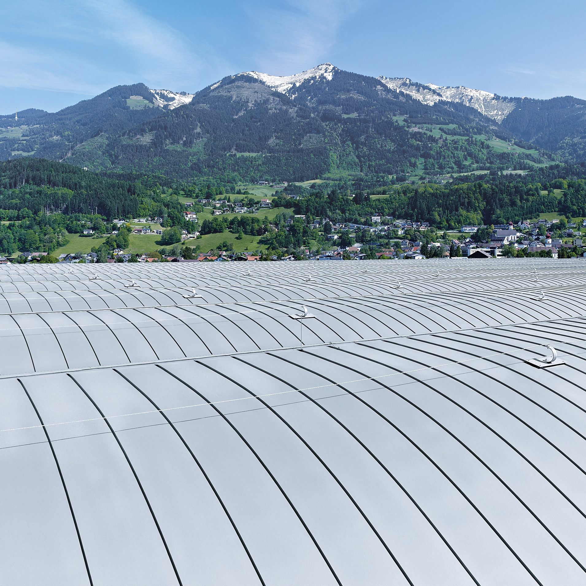 Mostra il prodotto Roof covering | Double standing seam del produttore RHEINZINK