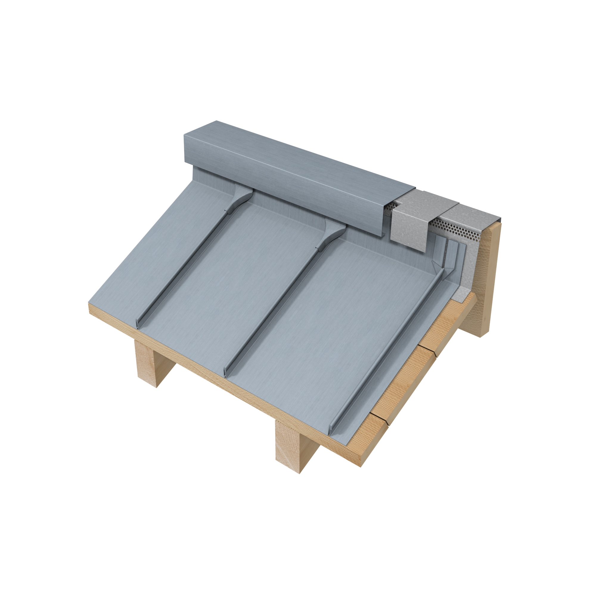 Mostra il prodotto Roof covering | Double standing seam del produttore RHEINZINK