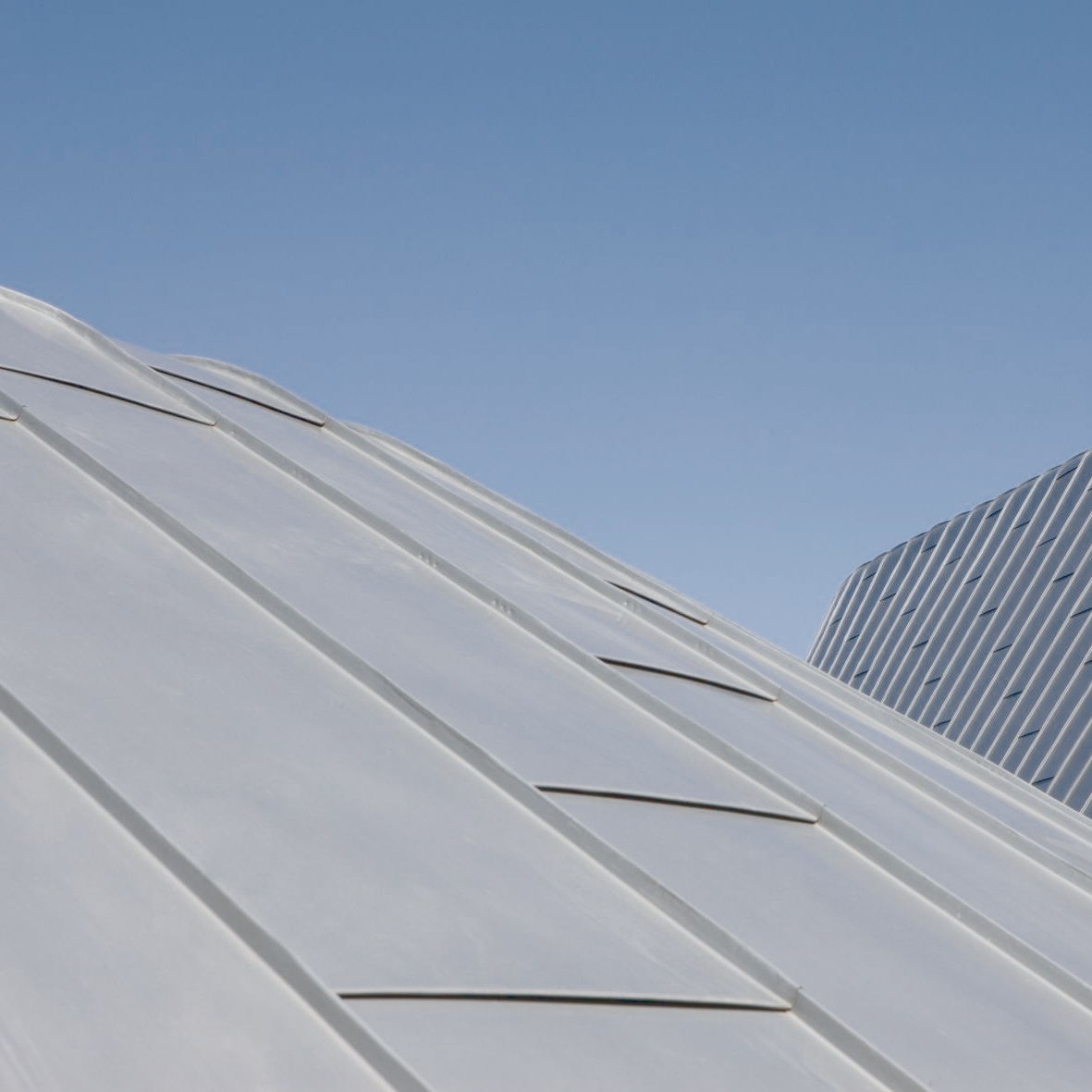 Mostra il prodotto Roof covering | Angled standing seam del produttore RHEINZINK