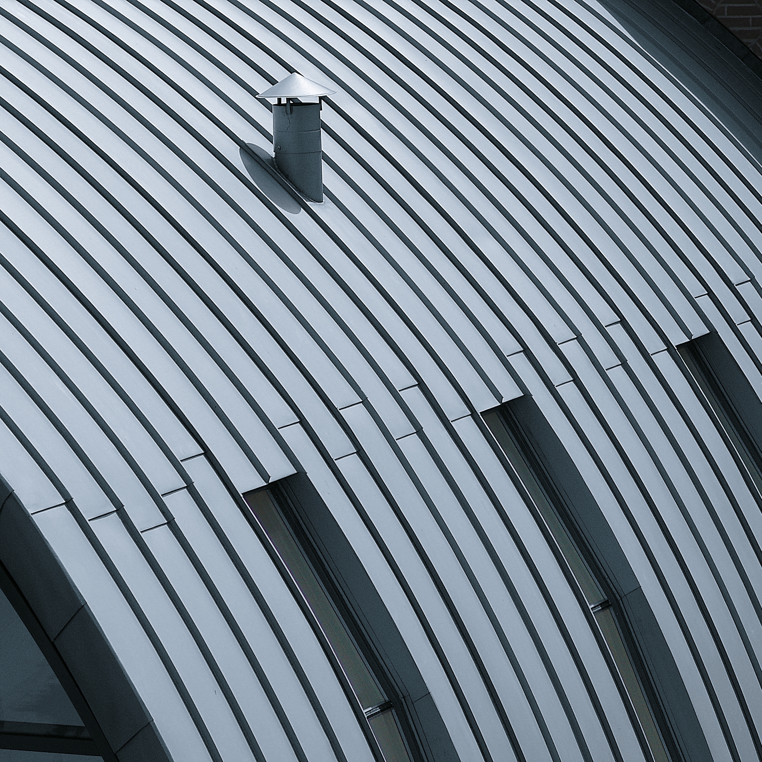 Mostra il prodotto Roof covering | Angled standing seam del produttore RHEINZINK