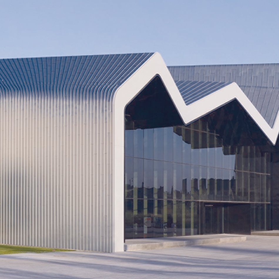 Mostra il prodotto Roof covering | Angled standing seam del produttore RHEINZINK
