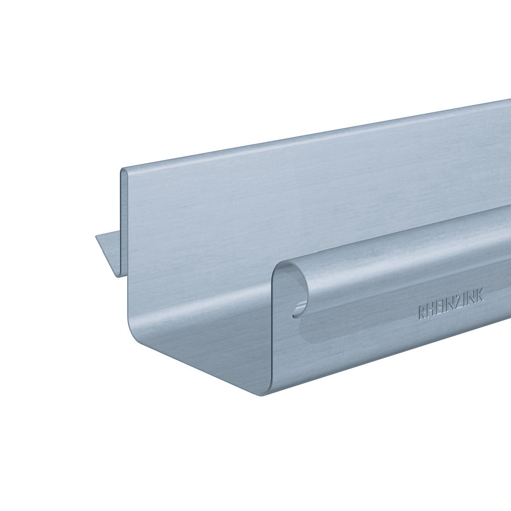Display product Roof drainage | Balcony plug-in gutter from manufacturer RHEINZINK