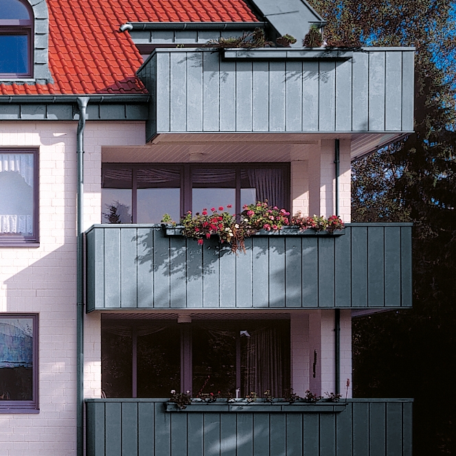 Afficher le produit Architectural details | Balconies du fabricant RHEINZINK