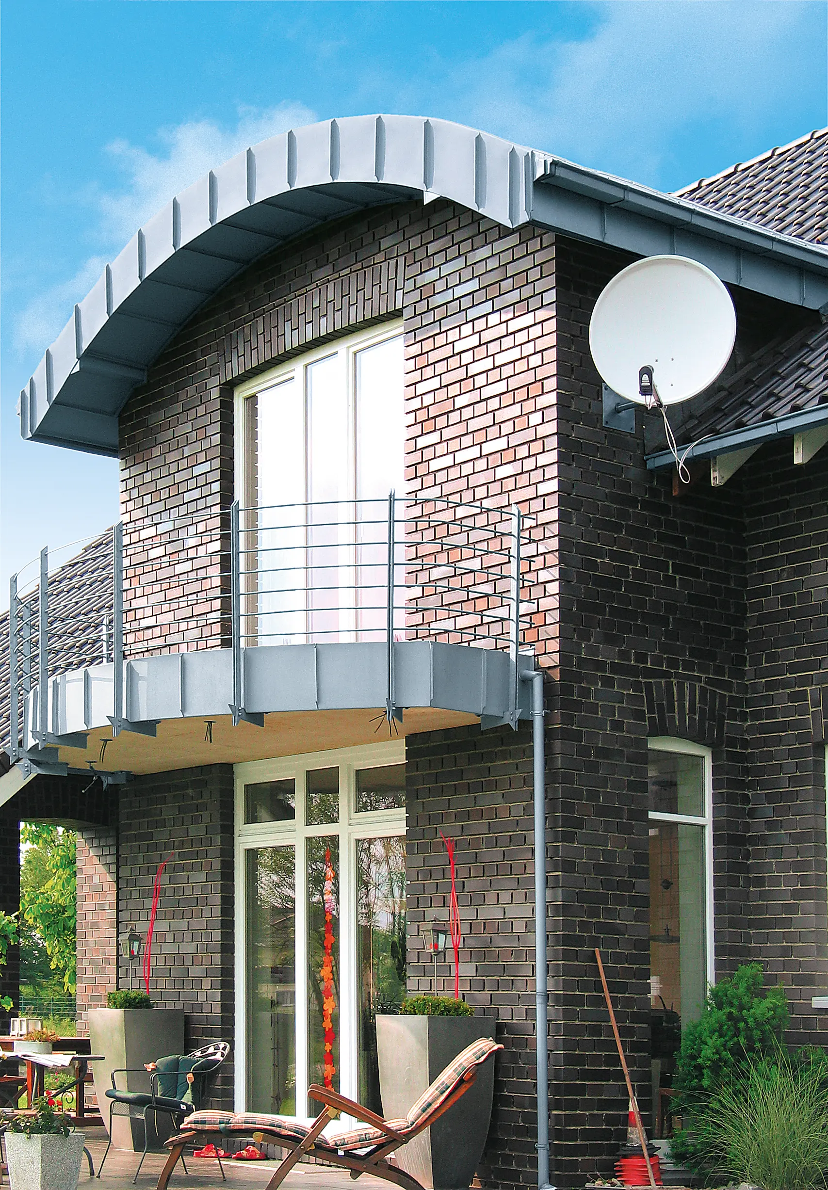 RHEINZINK - Architectural details | Balcony & canopy