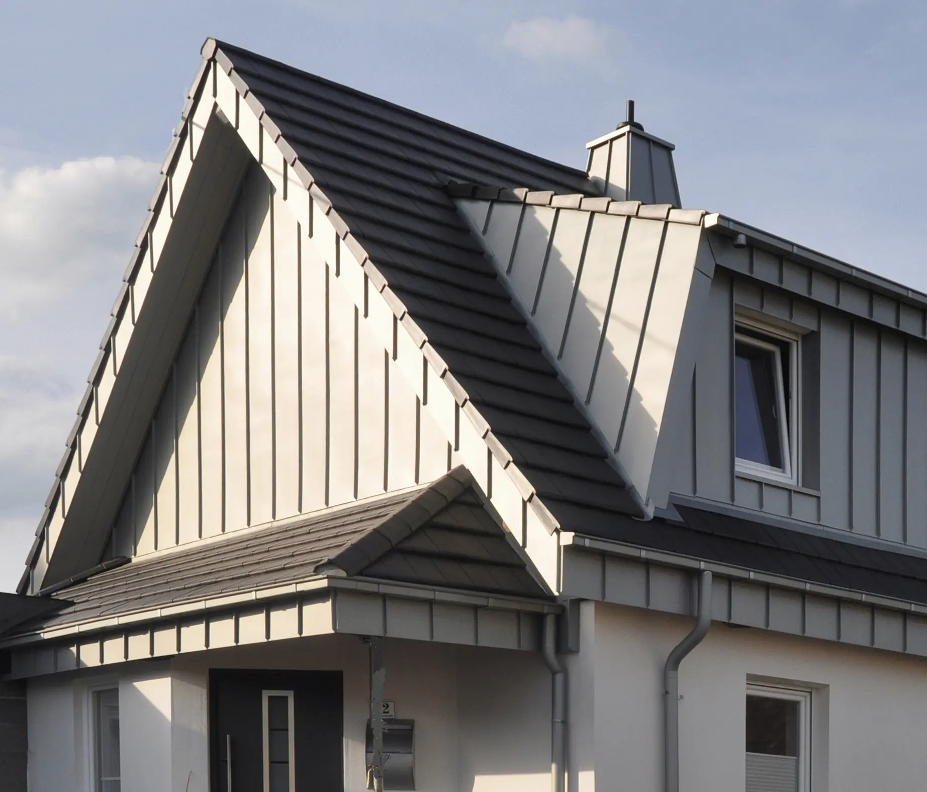 RHEINZINK - Architectural details | Gable cladding