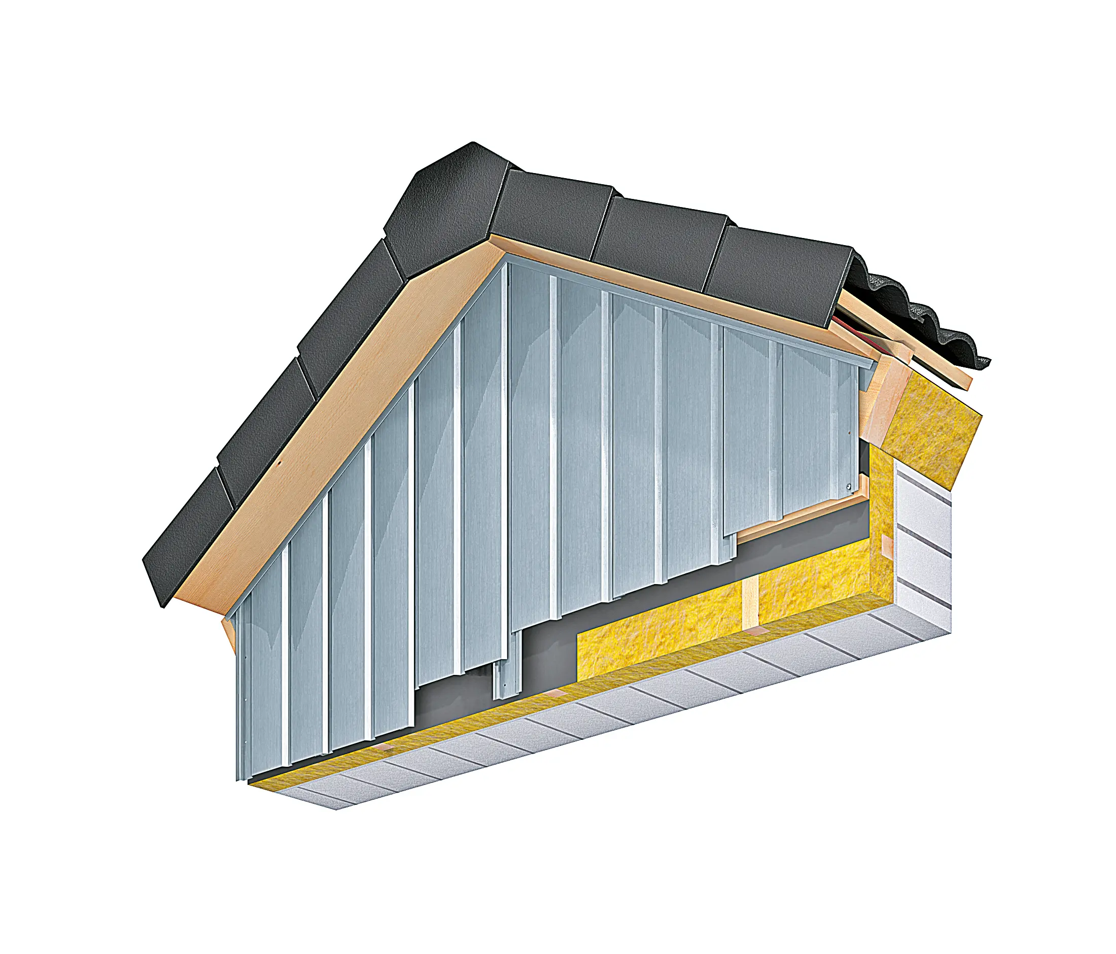 RHEINZINK - Architectural details | Gable cladding