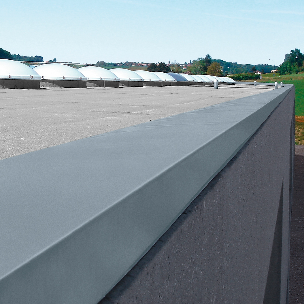 Display product Architectural details | Mauer- & Ortgangabdeckung from manufacturer RHEINZINK