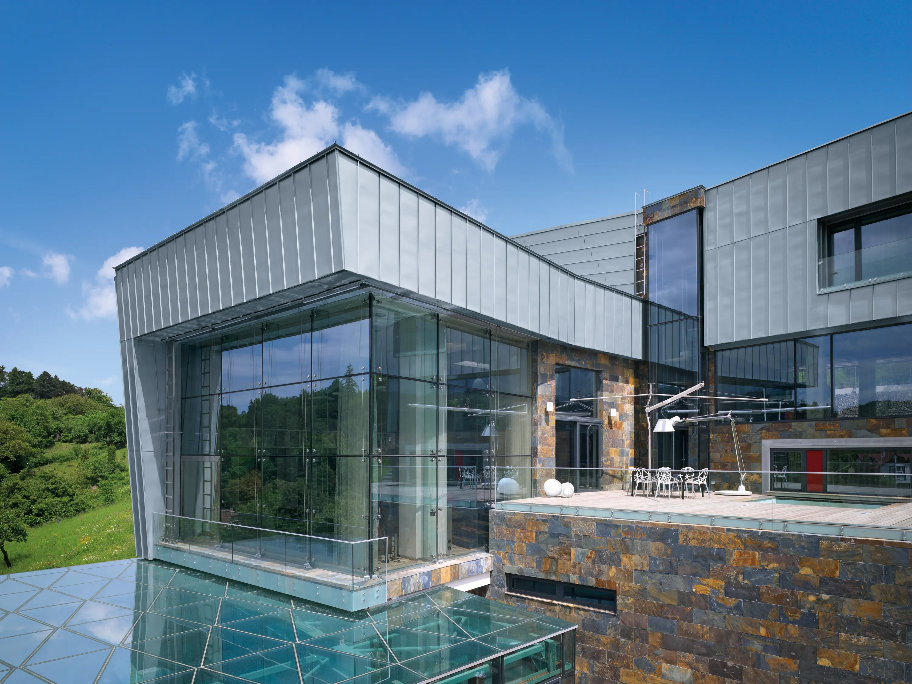 RHEINZINK - Seam systems | Angled standing seam