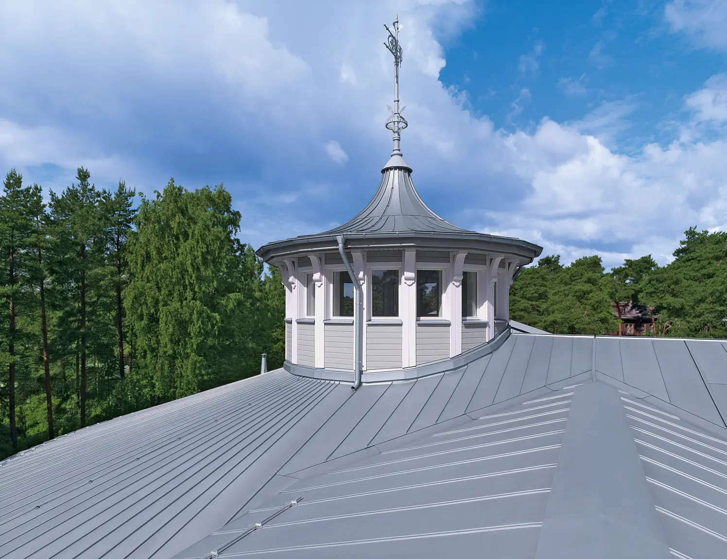 RHEINZINK - Roof covering | Angled standing seam