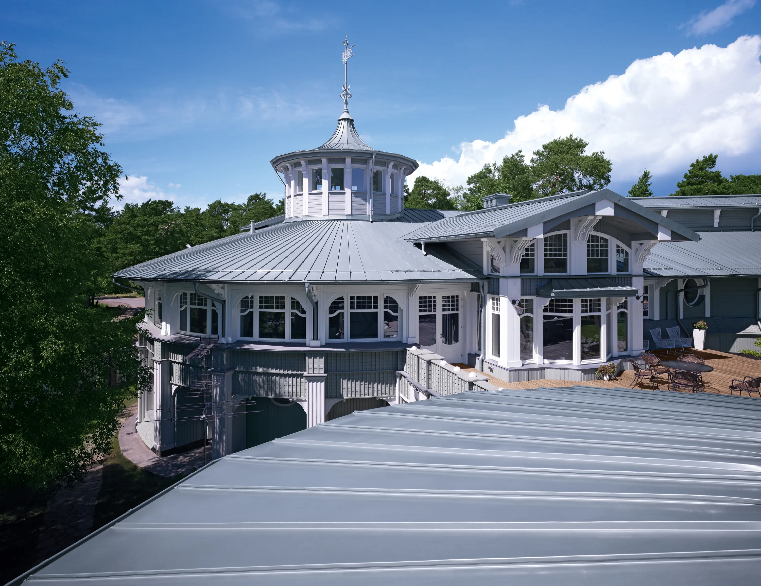 RHEINZINK - Roof covering | Angled standing seam