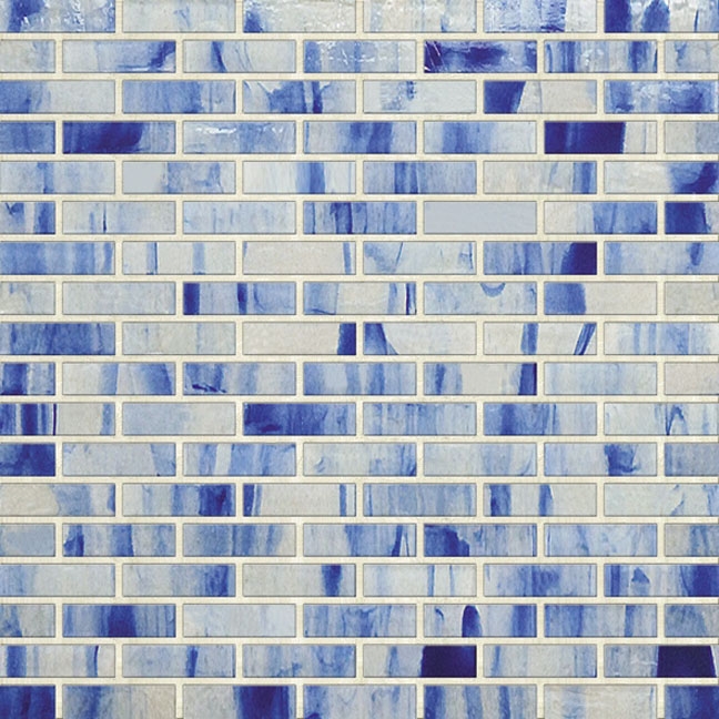 Braided JewelStone Glass Mosaic H00623