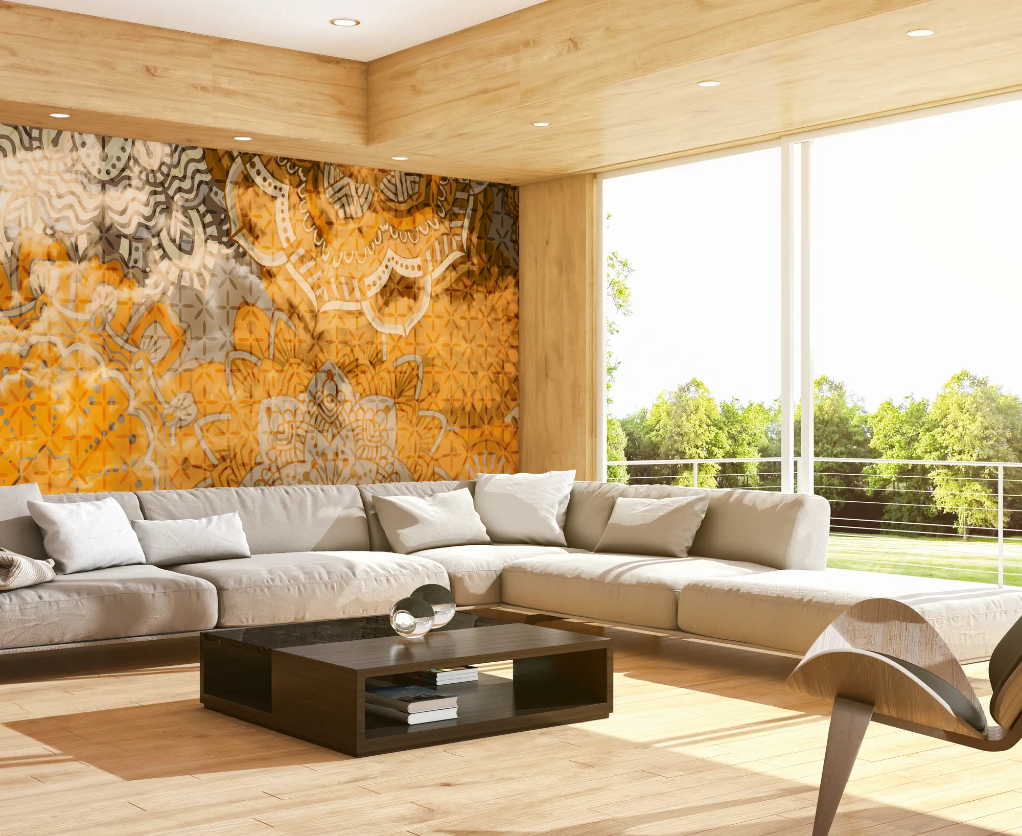 Architects Paper - Ap Digital 4 | Carta da Parati DD109035 Artwork Trees