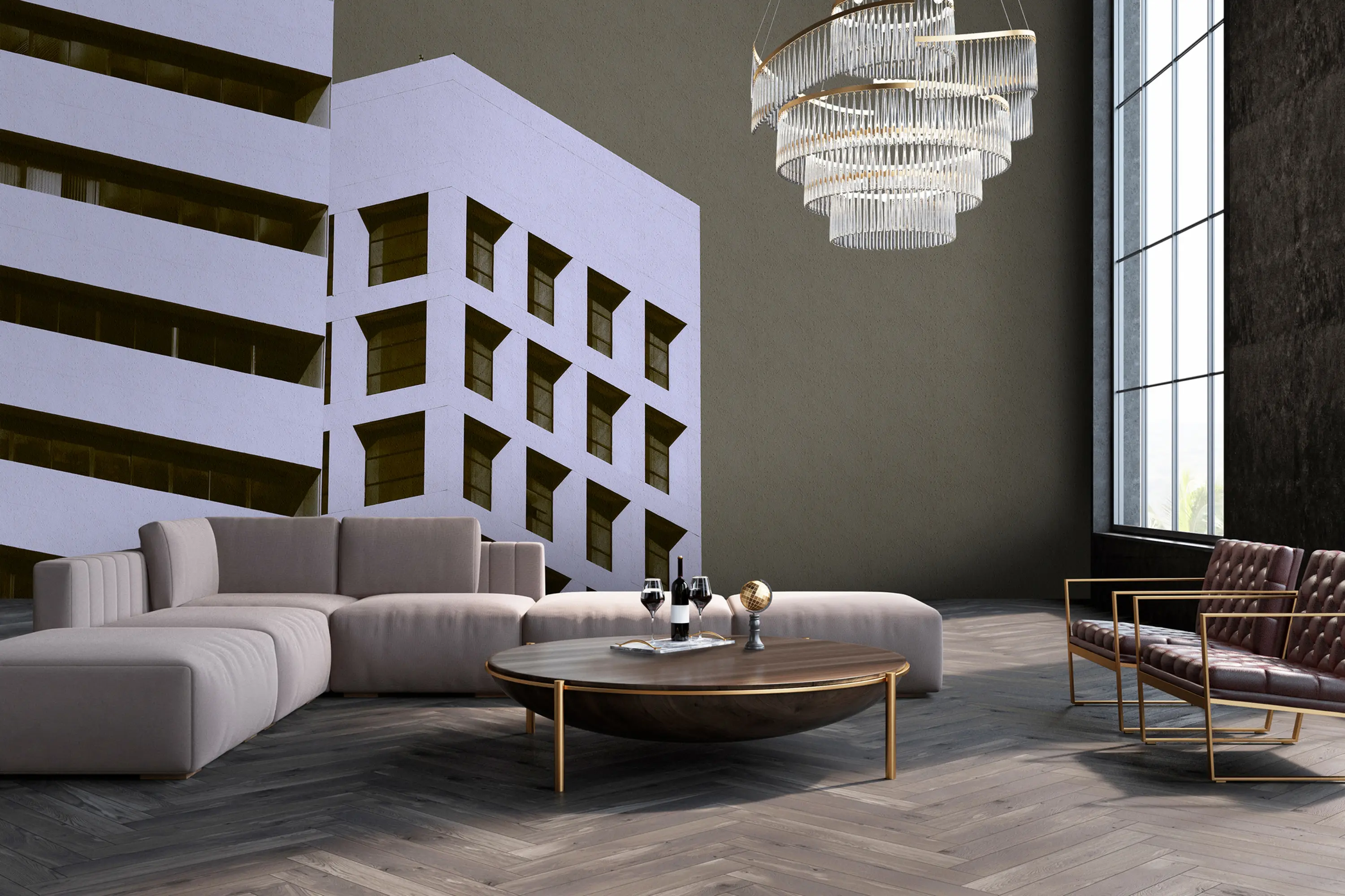 Architects Paper - Walls By Patel 2 | Carta da Parati DD113437 Skyscraper 2