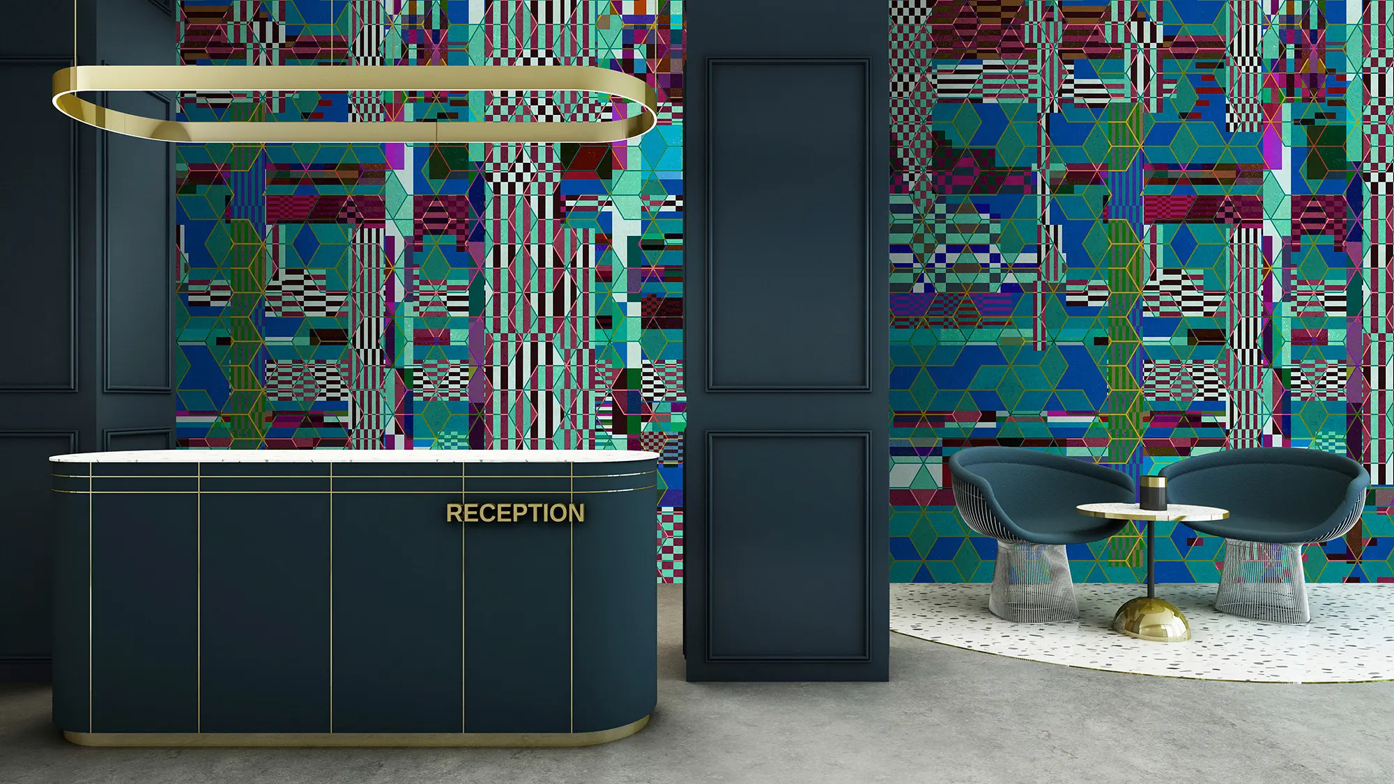 Architects Paper - Walls by Patel 3 | Tapete mirage 1 | DD122252