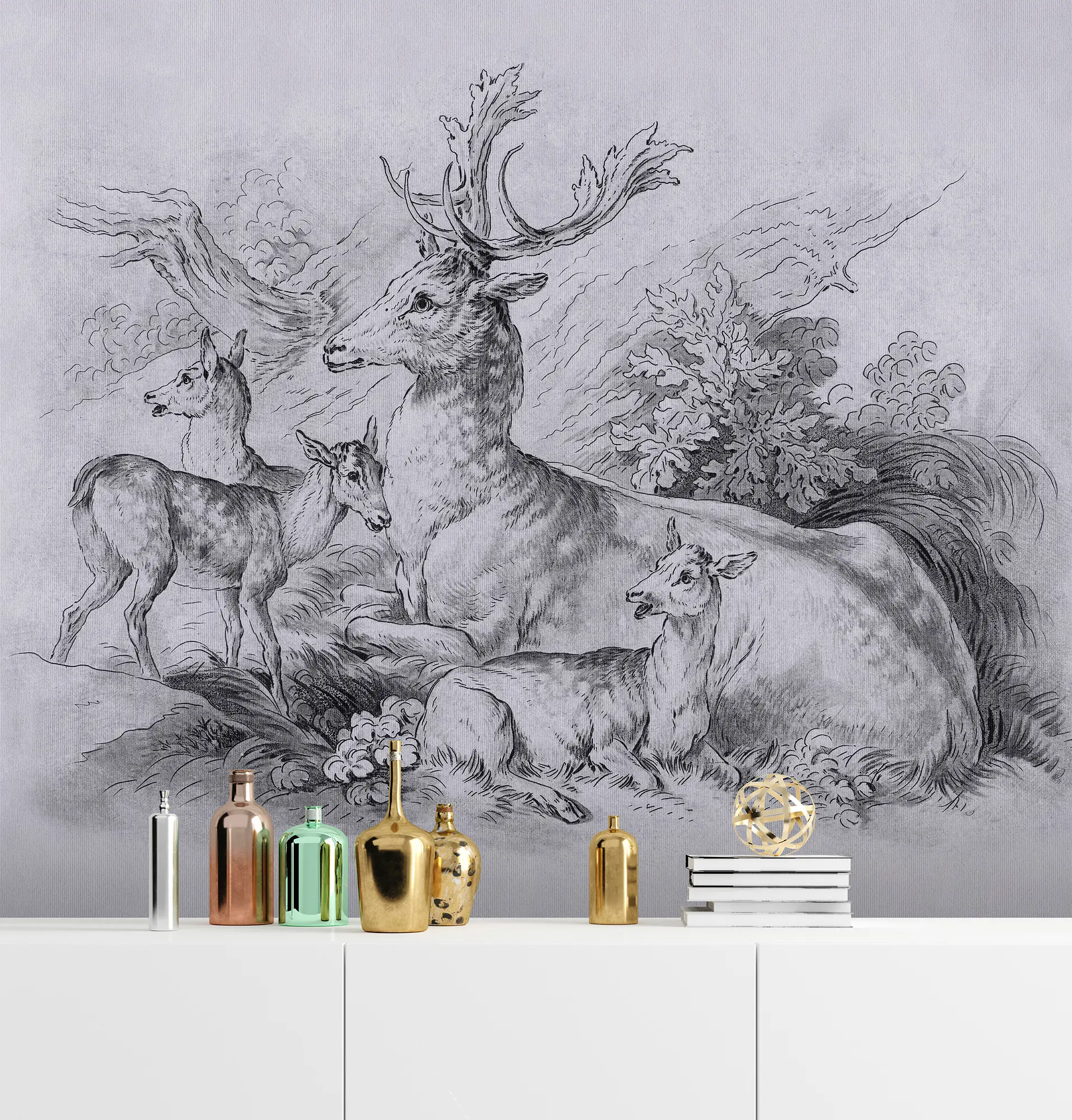 Architects Paper - Walls by Patel 3 | Wallpaper on the grass 2 | DD122384