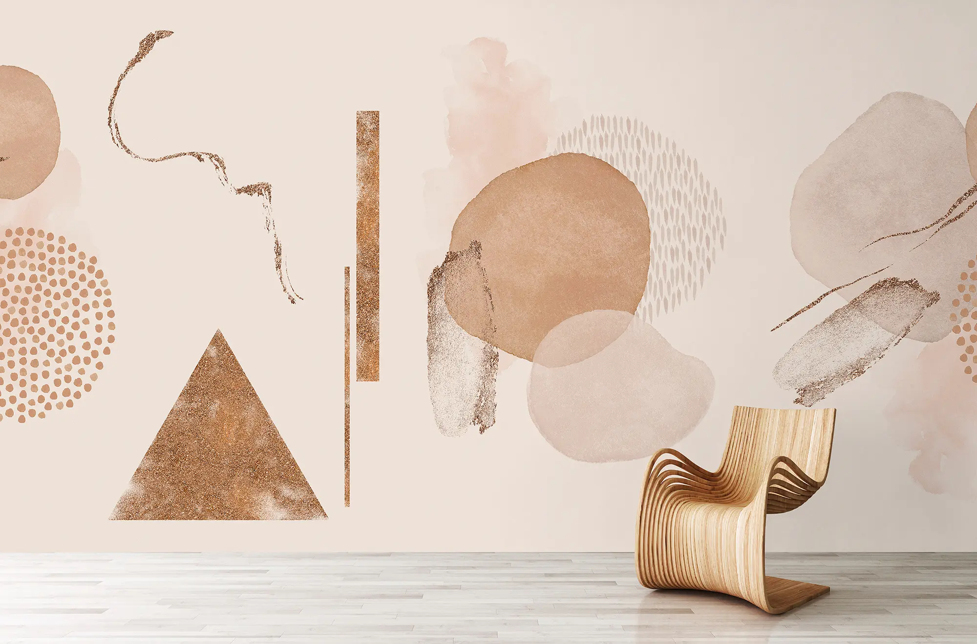 Architects Paper - Walls by Patel 3 | Tapete gold mine 3 | DD122480