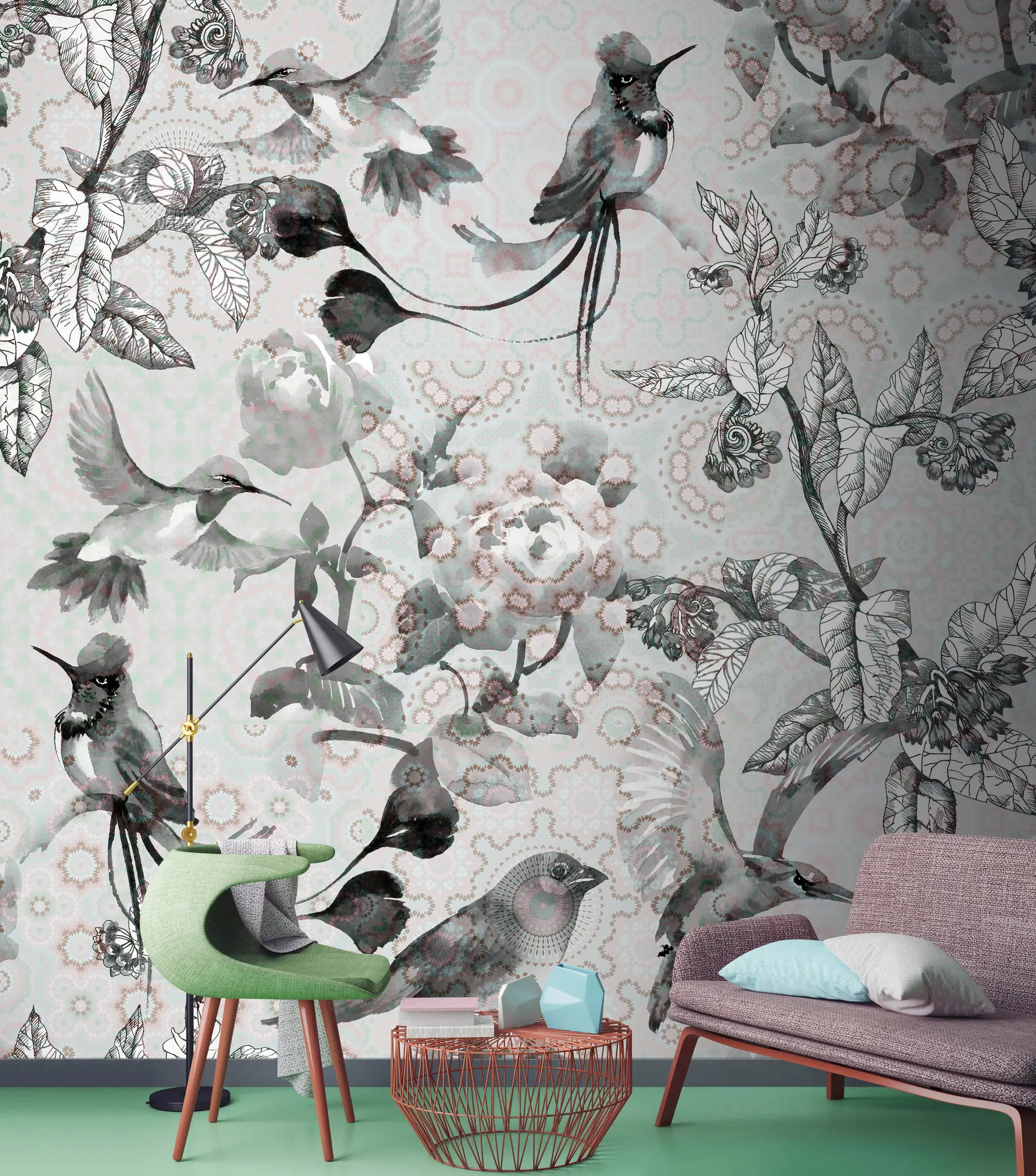 Architects Paper - Walls By Patel | Tapete | Digitaldruck Exotic Mosaic 2