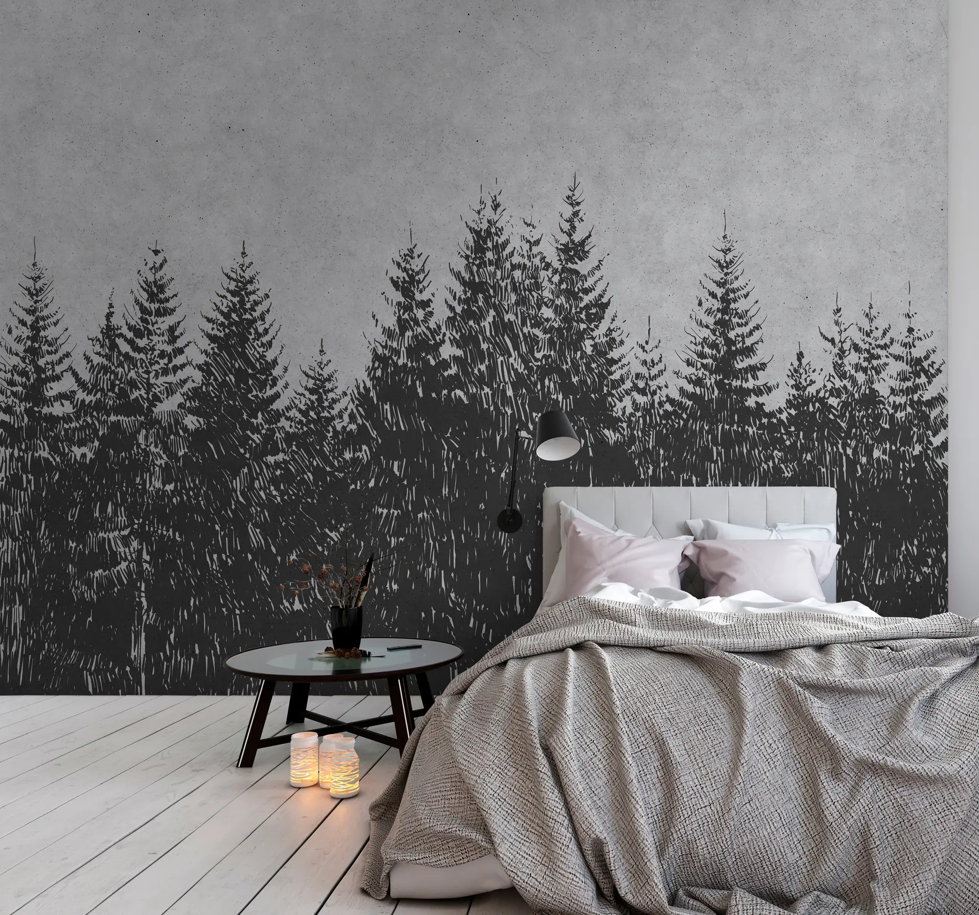 Architects Paper - Walls By Patel | Carta da Parati Black Forest 2