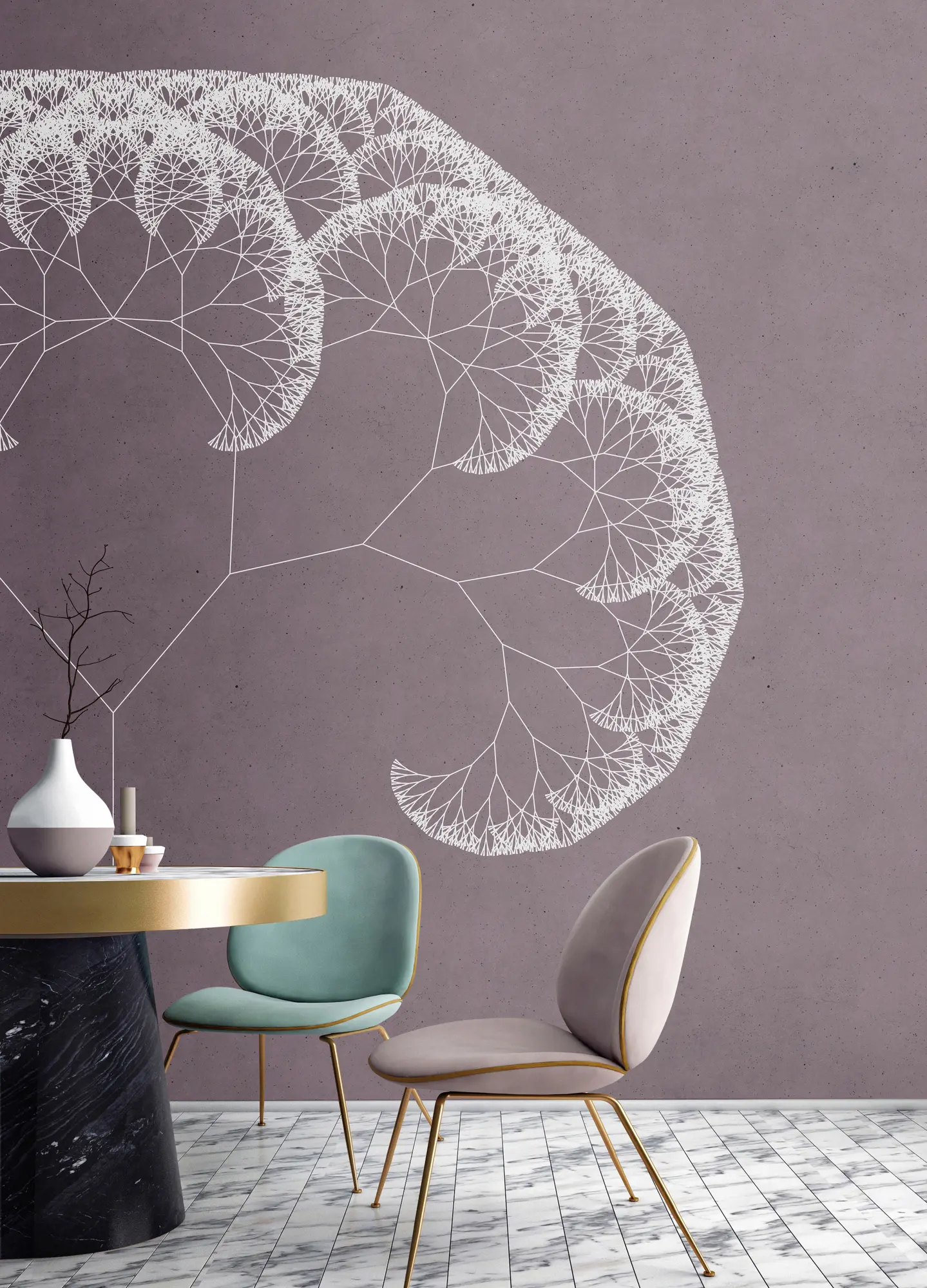 Architects Paper - Walls By Patel | Tapete | Digitaldruck Trees 3