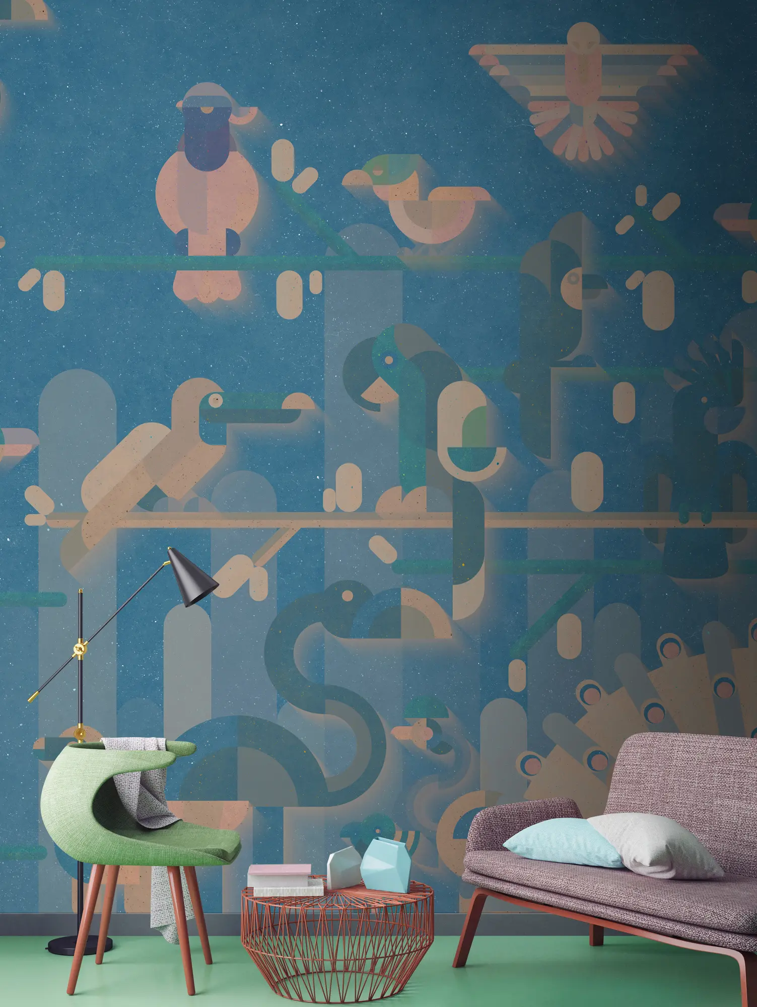 Architects Paper - Walls By Patel | Wallpaper Flamingo 1
