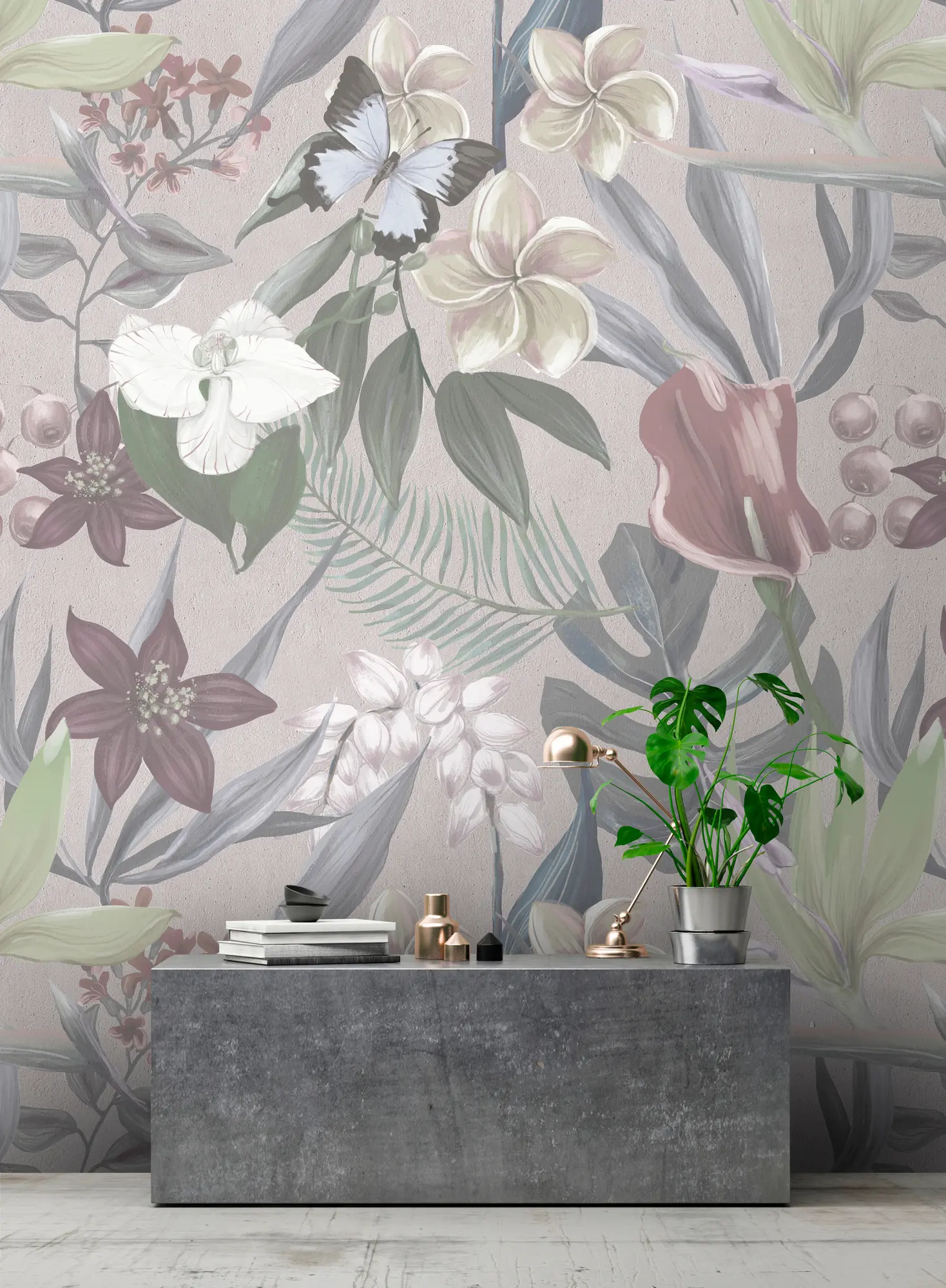 Architects Paper - Walls By Patel | Tapete | Digitaldruck Orchid Garden 1