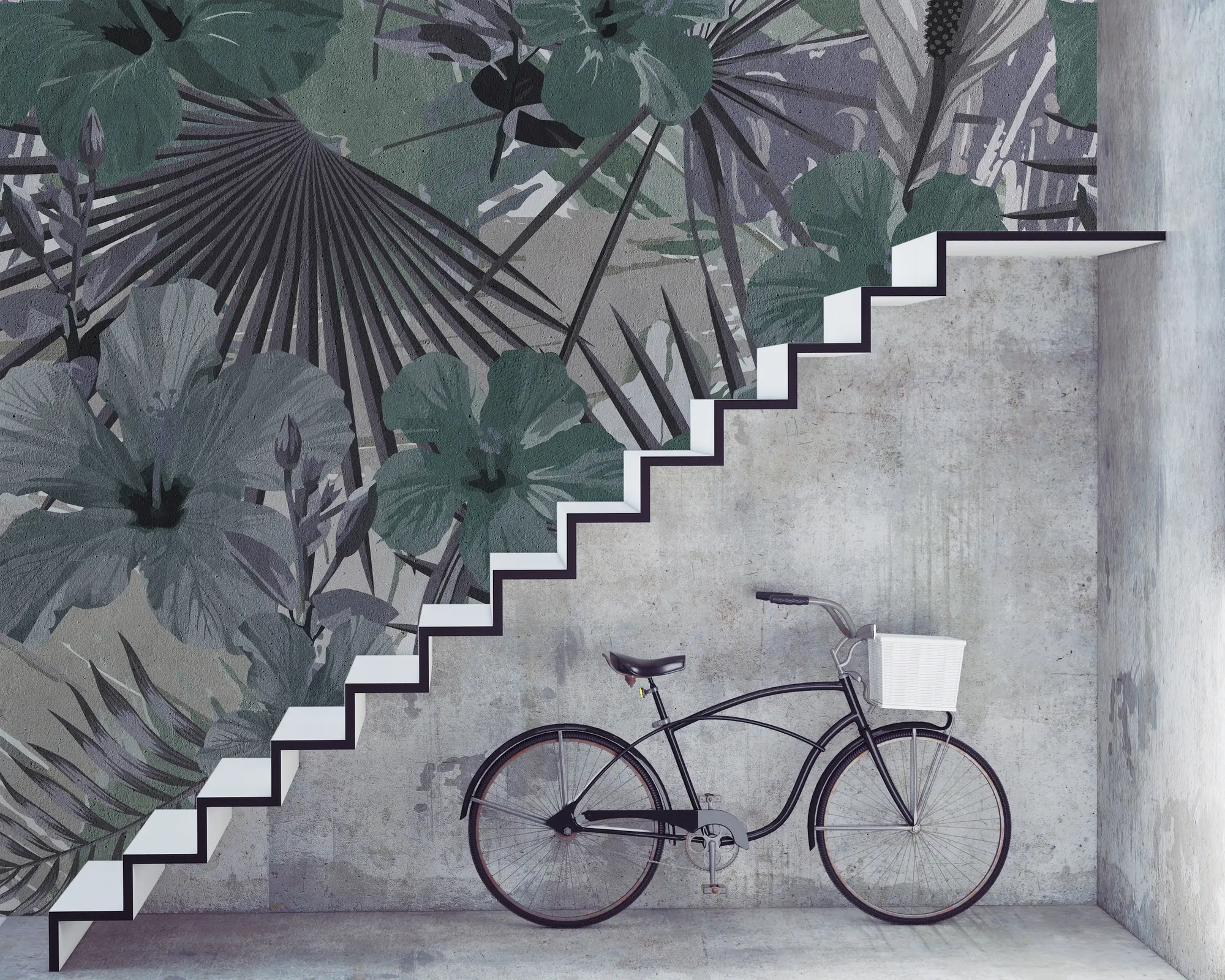 Architects Paper - Walls By Patel | Tapete | Digitaldruck Hibiscus 2