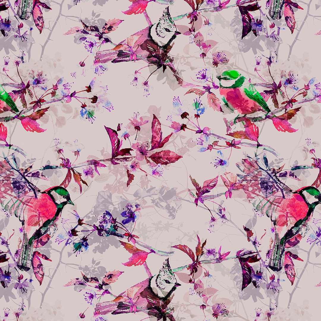 Afficher le produit Walls By Patel | Wallpaper Songbirds 1 du fabricant Architects Paper