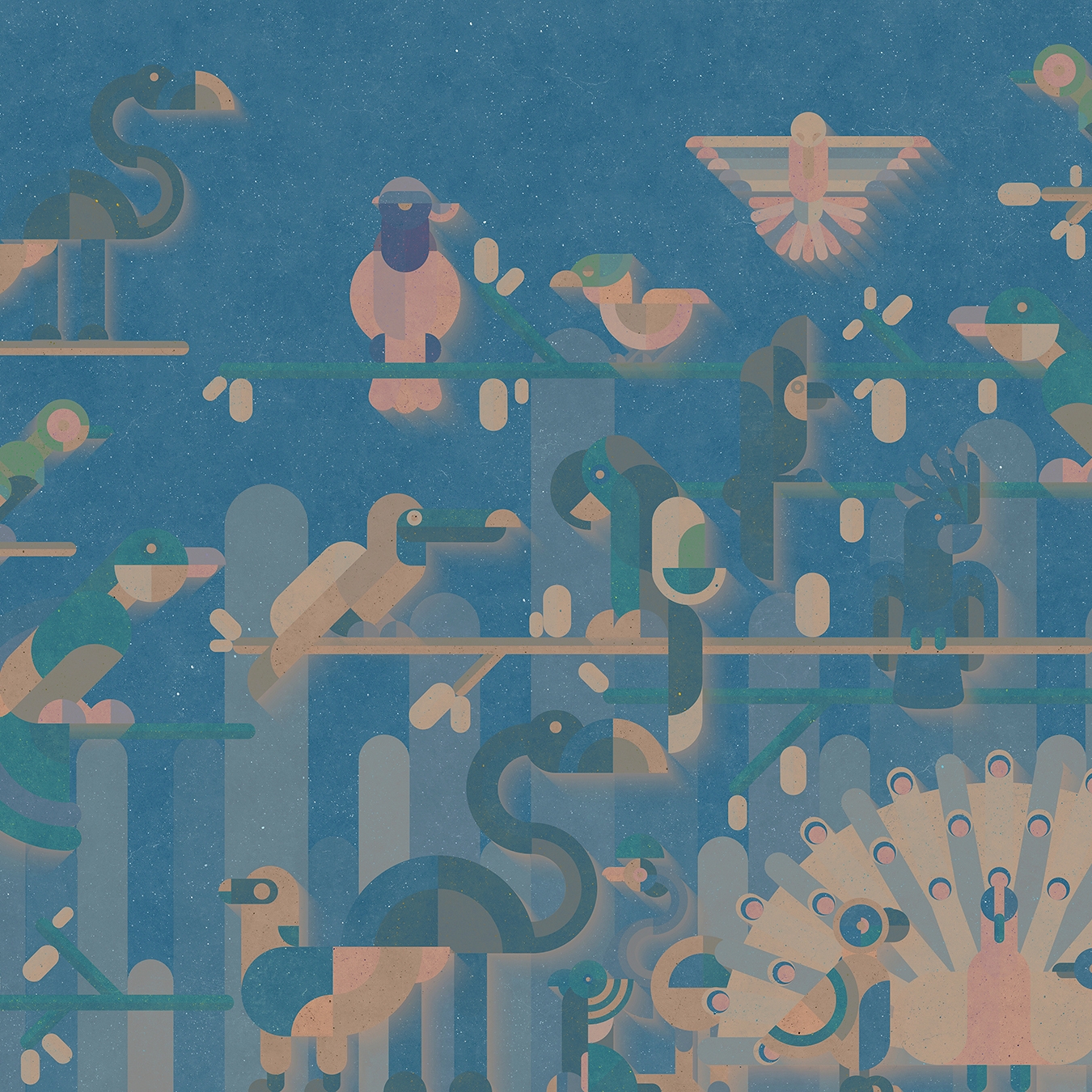 Mostrar el producto Walls By Patel | Papel Pintado Flamingo 1 del fabricante Architects Paper